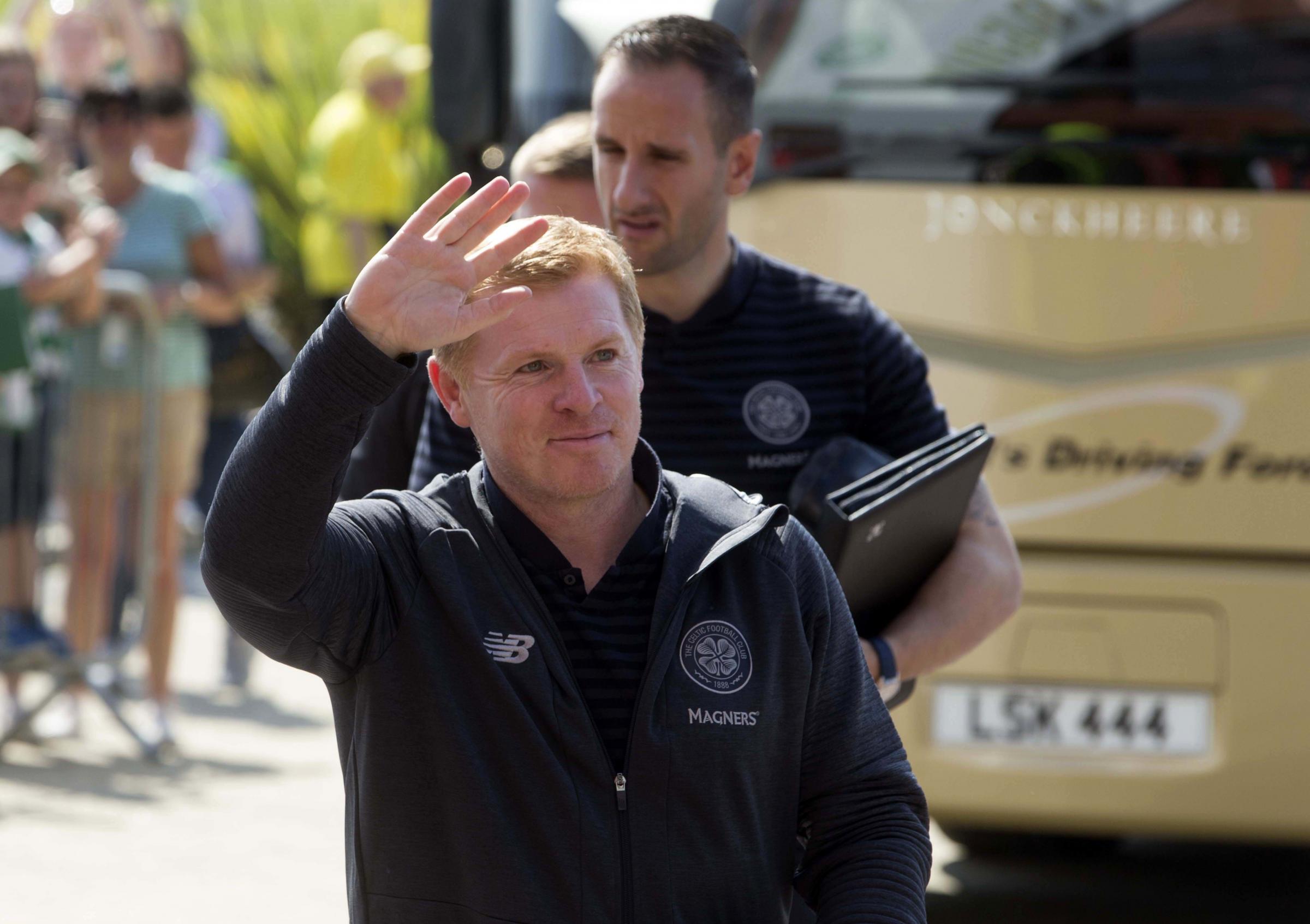 Neil Lennon says heat is off him to win every trophy