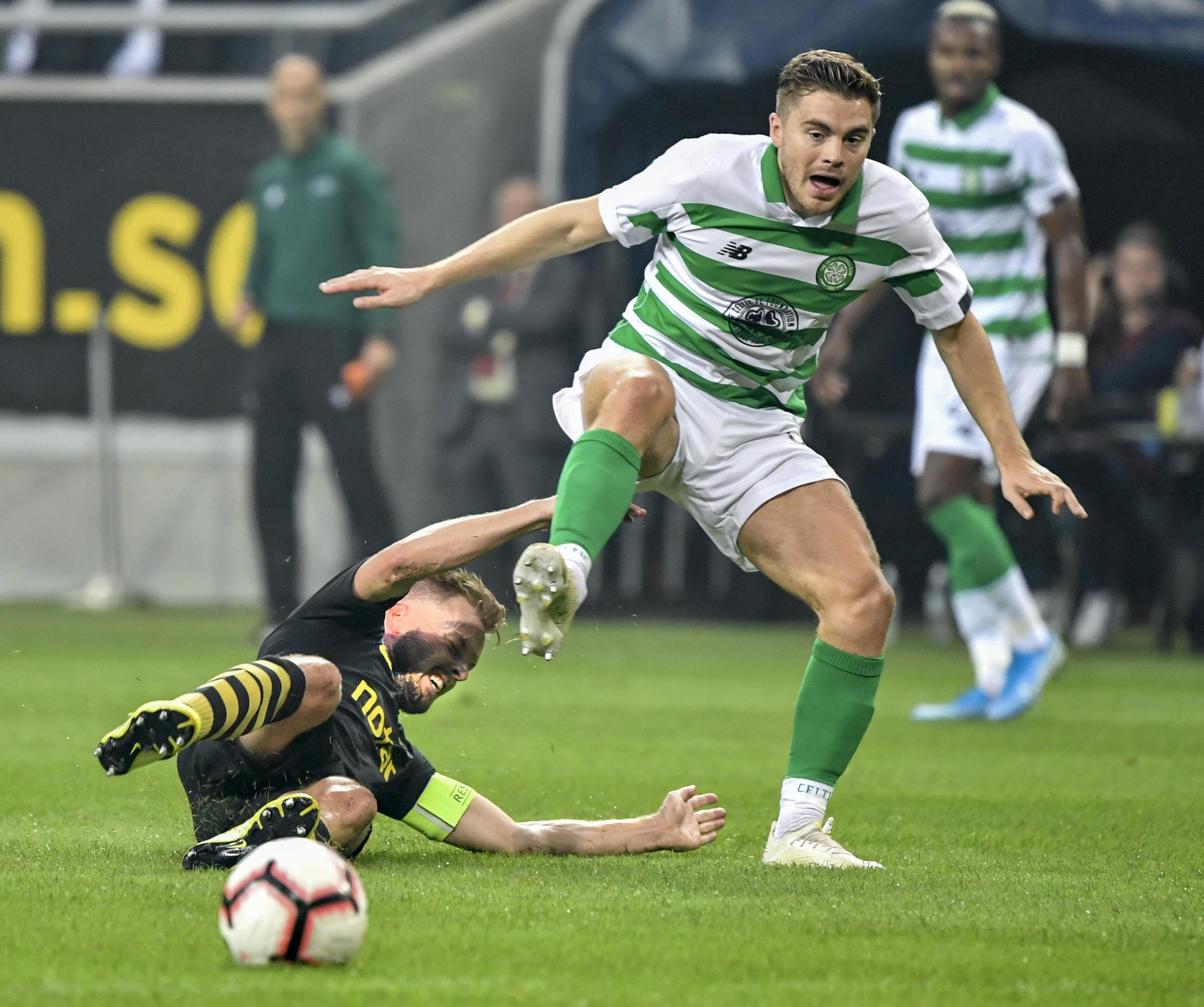 Brilliant James Forrest tops Celtic’s ratings after wonderful night in Sweden