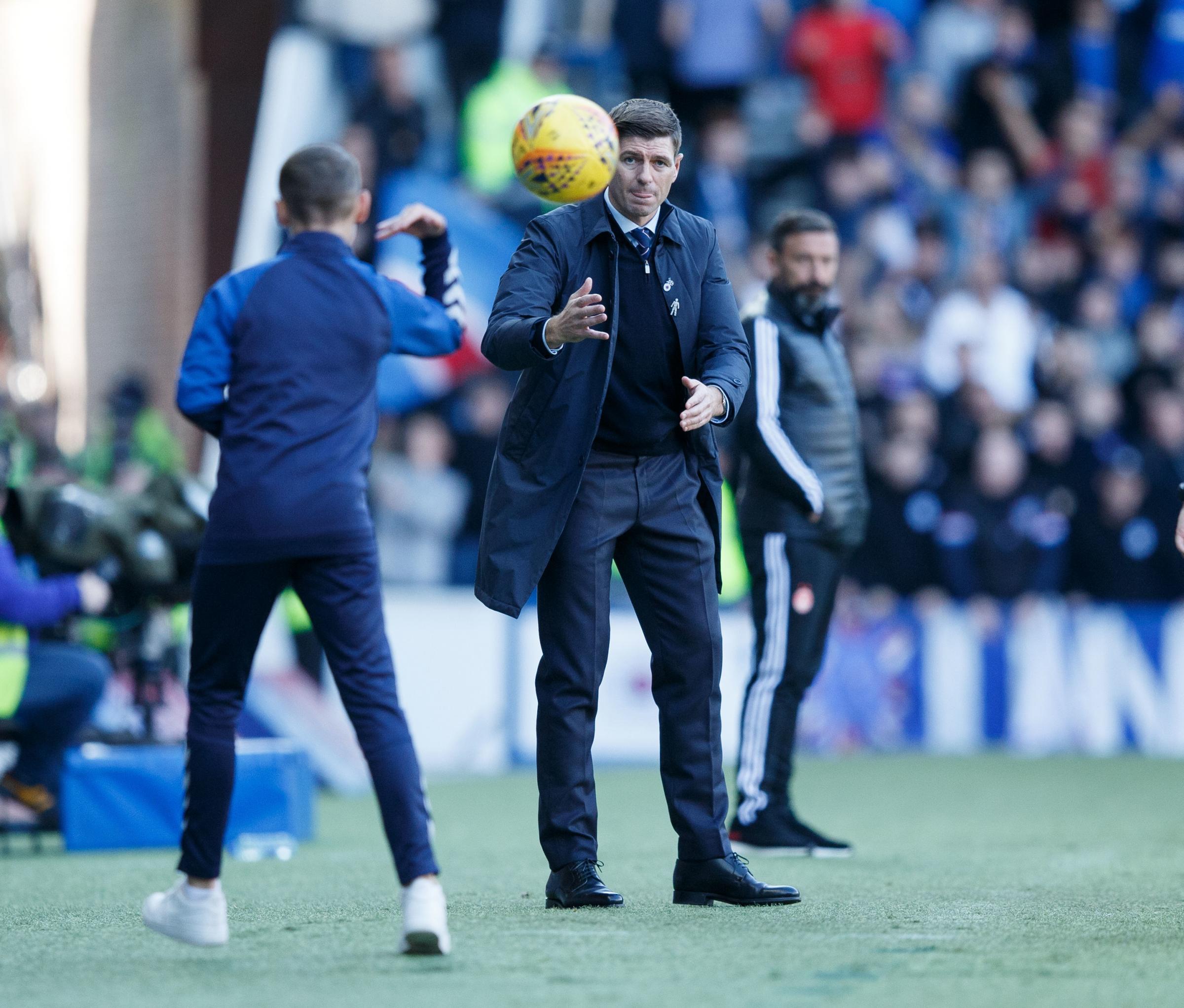 Steven Gerrard: Hearing Celtic had dropped points gave my Rangers side a lift before Aberdeen mauling