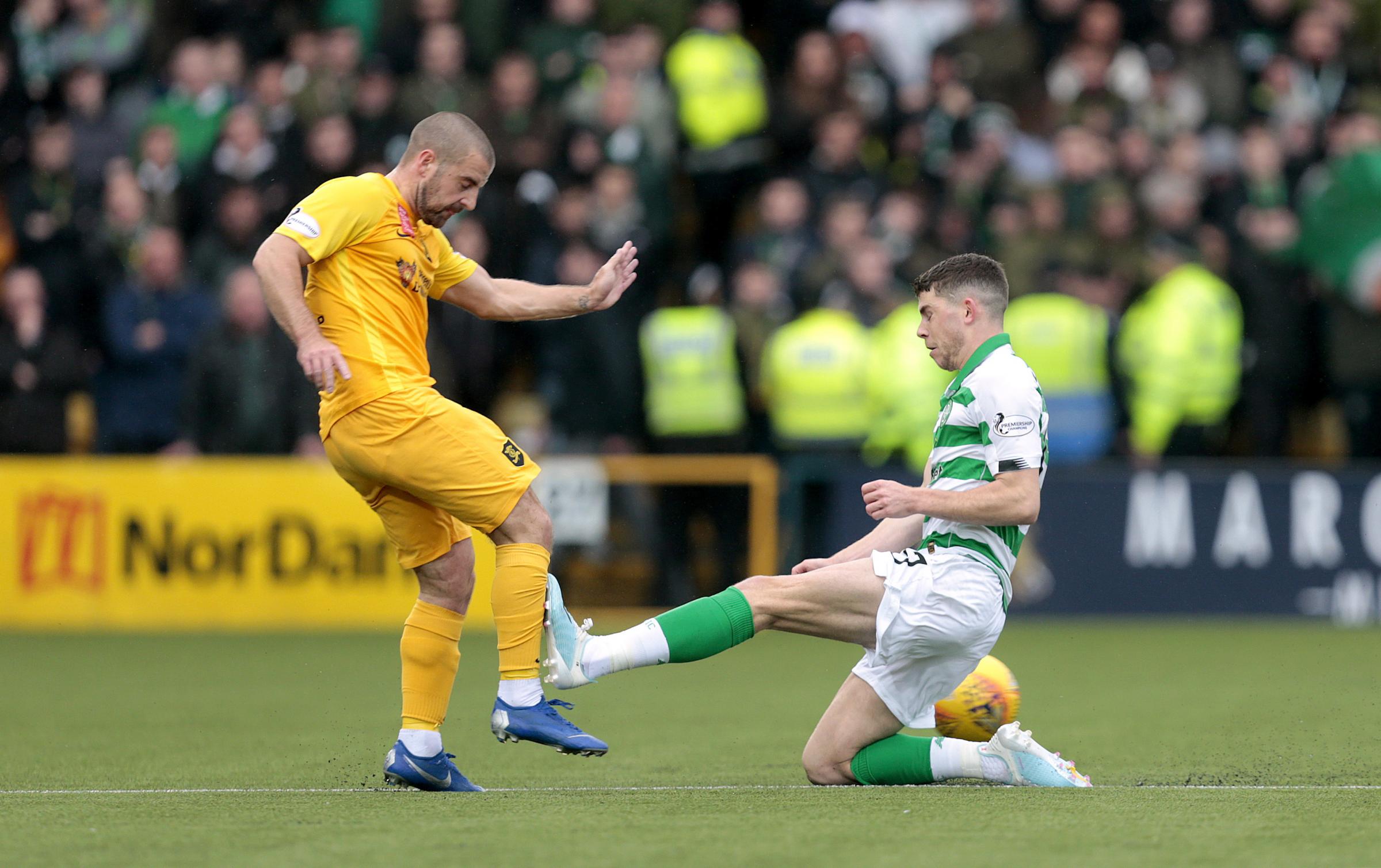 Gary Holt sympathises with Celtic’s Ryan Christie over abuse received following Livingston red