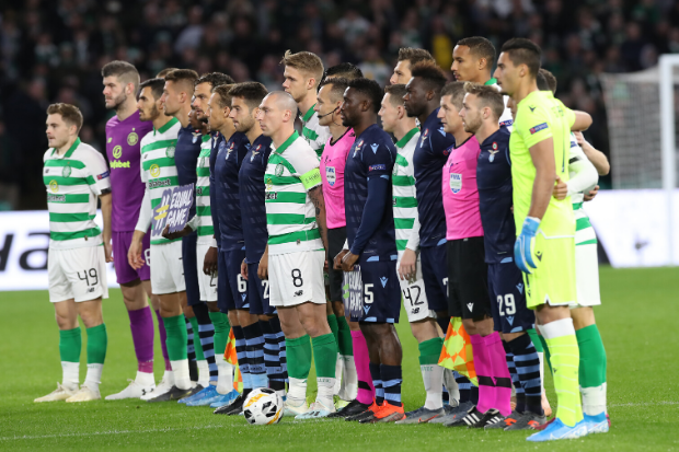 Lazio vs Celtic LIVE: Jonny Hayes starts at left-back as McGregor makes 250th Hoops appearance