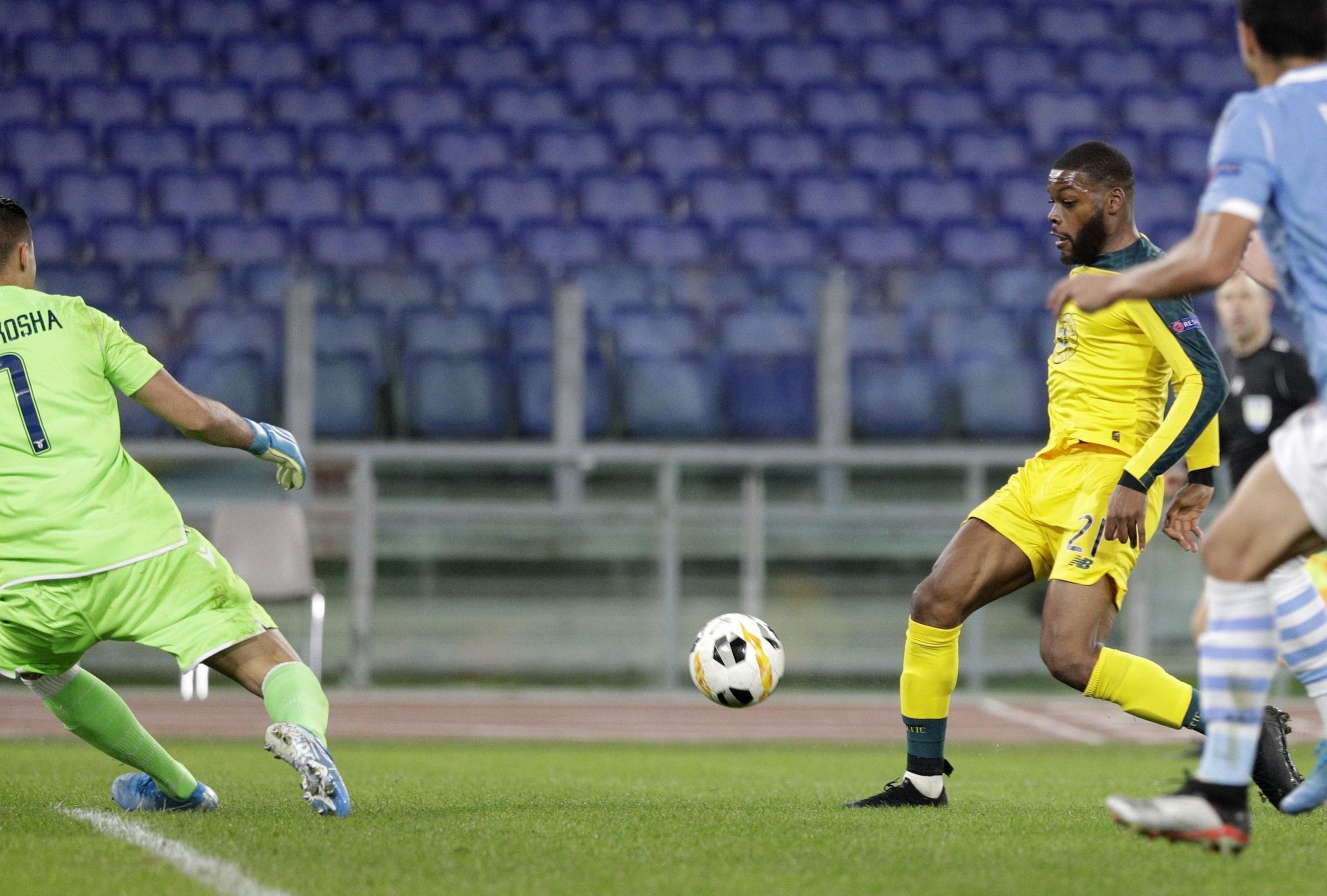 Lazio 1 Celtic 2: Injury-time Olivier Ntcham goal clinches historic win for Neil Lennon’s men in Italy