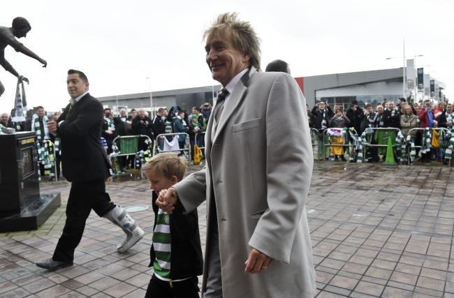 Sir Rod Stewart criticises Celtic fans who lit flares inside stadium at Rome during Lazio win