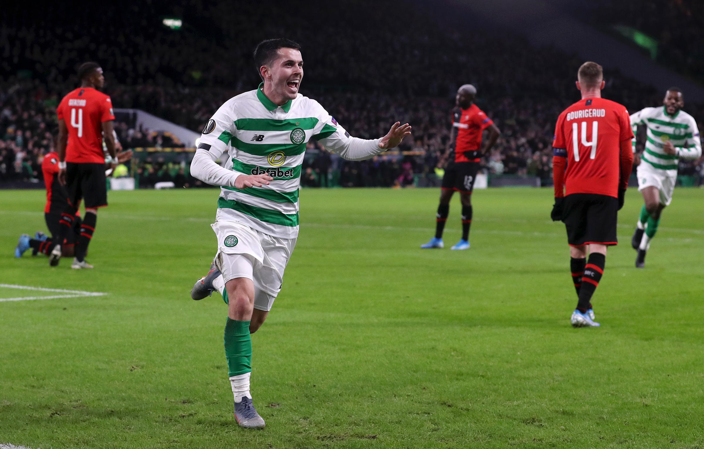 Celtic 3 Rennes 1: Neil Lennon’s men make history by topping their Europa League group