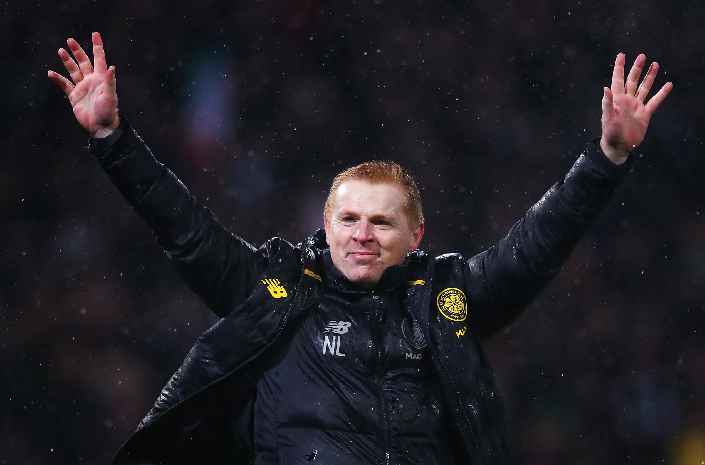 Neil Lennon challenges Celtic players to make Europa League last eight, and then dream of what could follow