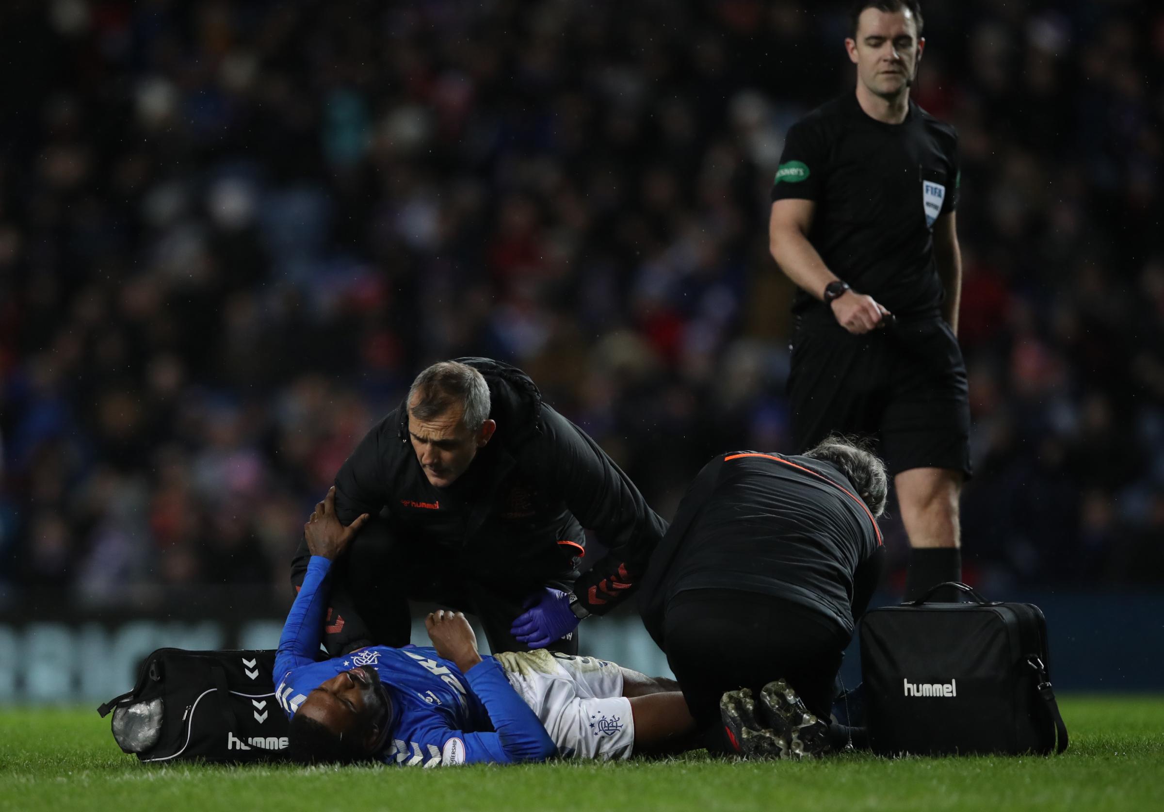 Rangers 2 Ross County 0: Alfredo Morelos returns as Jermain Defoe is stretchered off