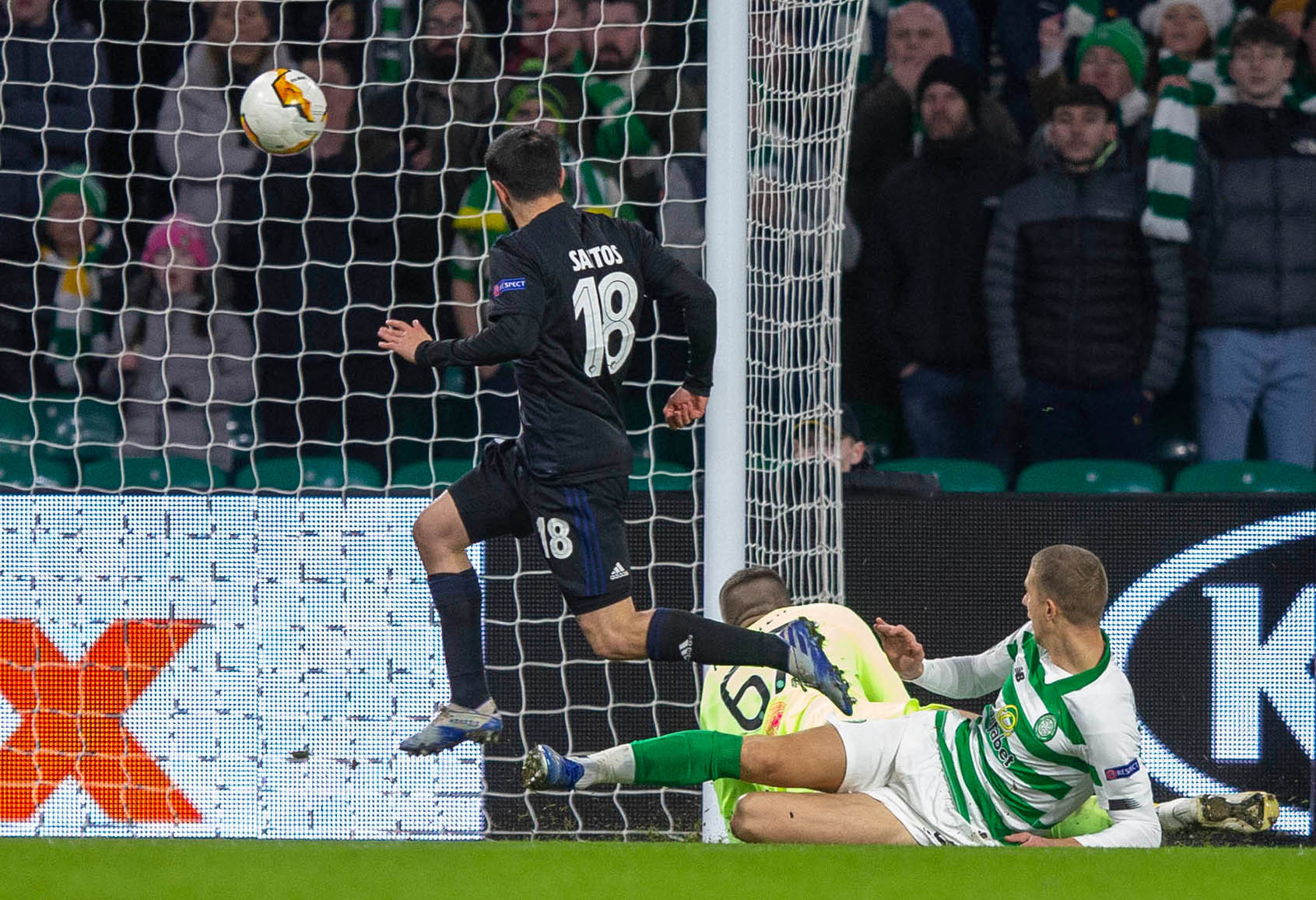 Copenhagen star Michael Santos handed ban following Celtic Park flash point with police