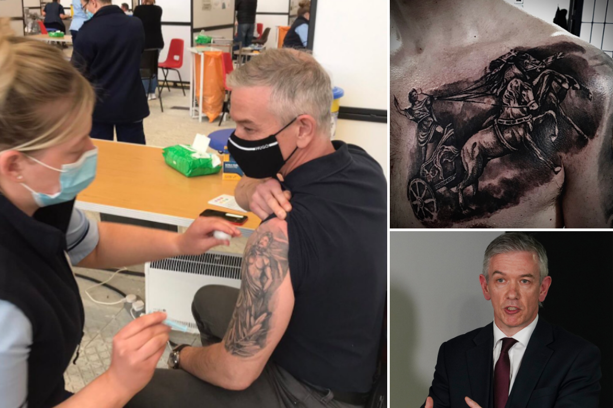 Gregor Smith S Tattoos Cause A Stir On Social Media As He Gets Vaccinated Heraldscotland