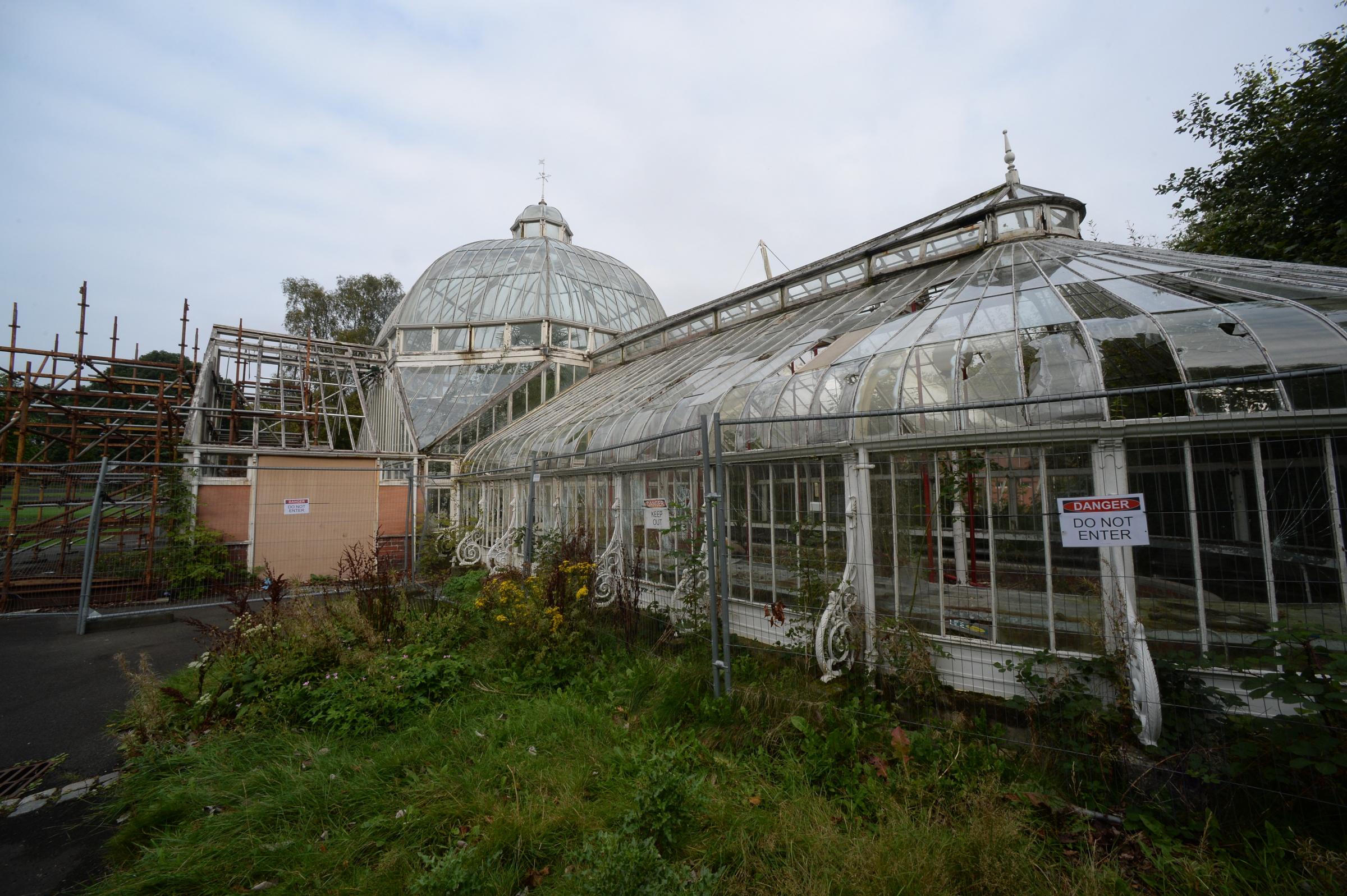 The winter gardens in the East End which closed more than 10 years ago