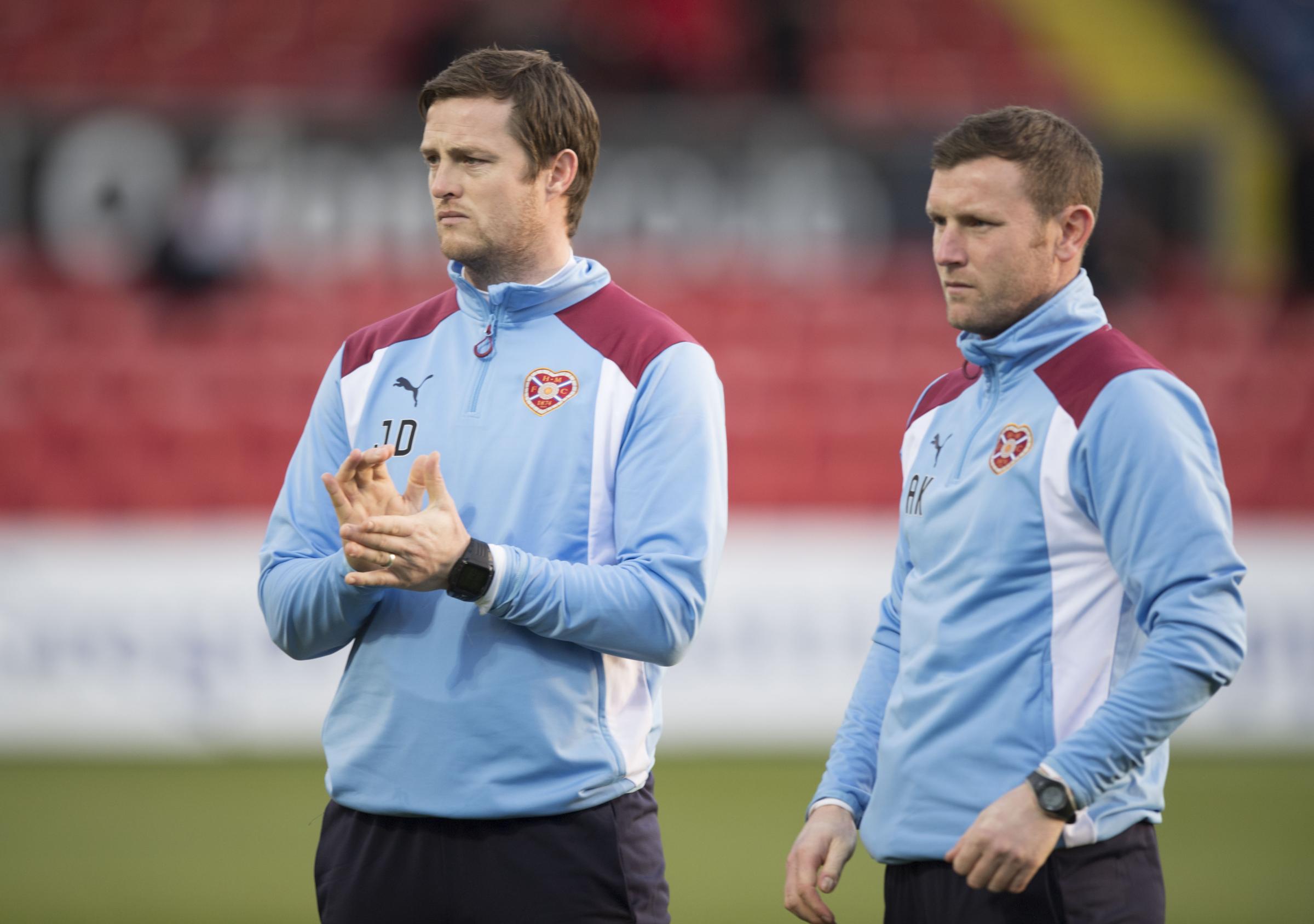 Jon Daly to take charge of Hearts for trip to Celtic as search for new manager begins