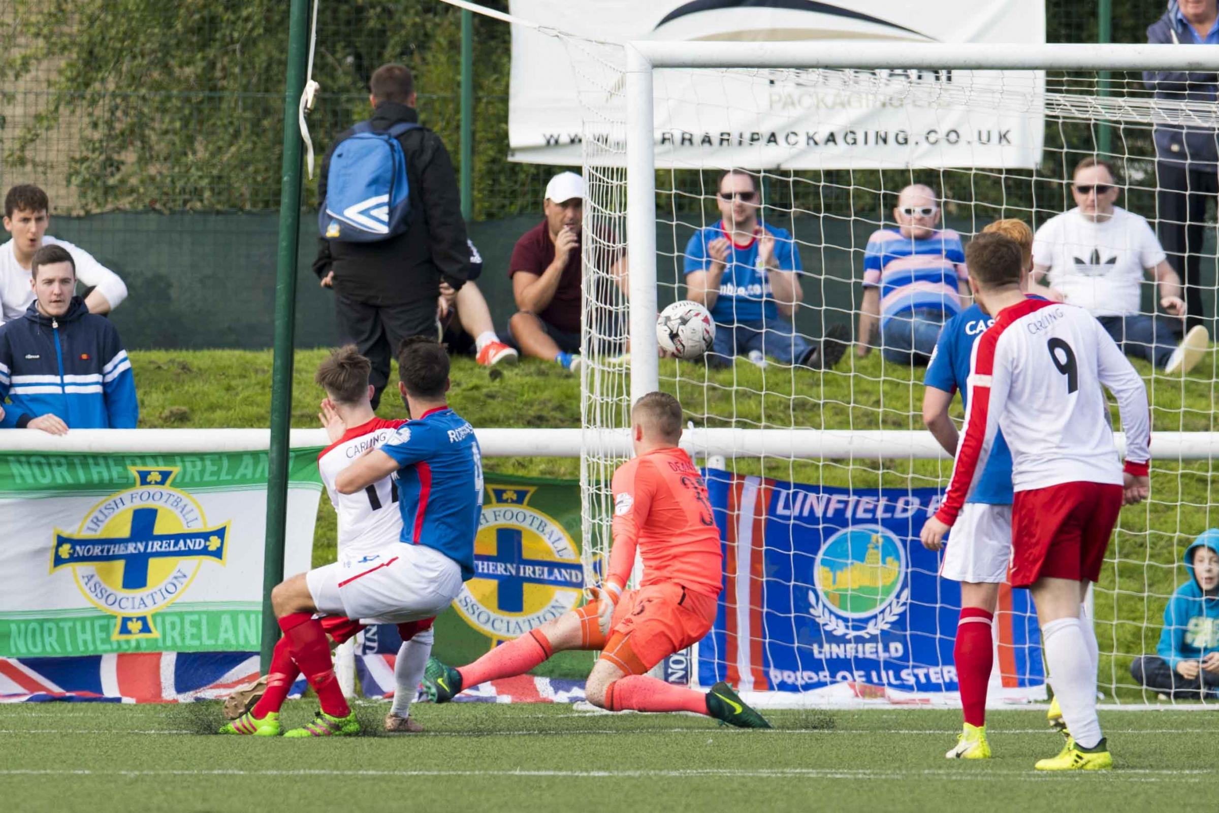 Spartans 1 Linfield 2: From Celtic Park to Ainslie Park for David Healy’s men, as they put some fizz into Irn-Bru Cup