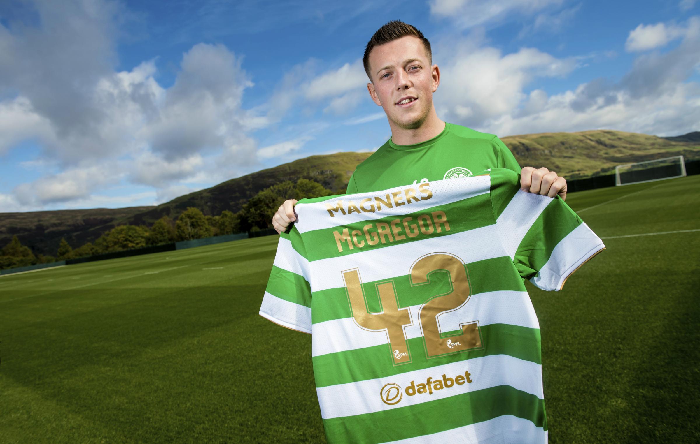 Callum McGregor indebted to Celtic great Tommy Burns after signing a contract extension with his childhood club