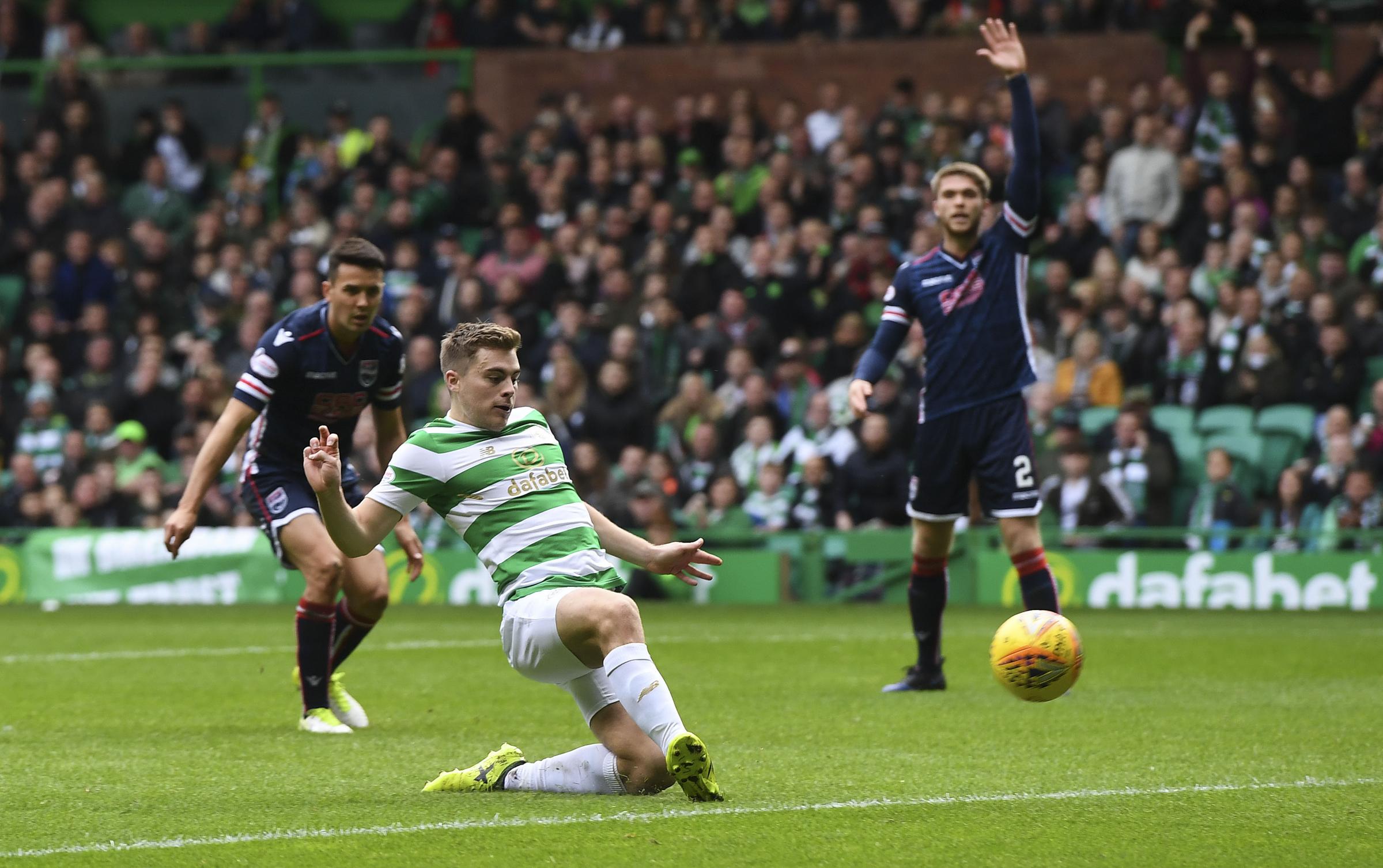 James Forrest confident comeback striker Moussa Dembele will keep Celtic scoring