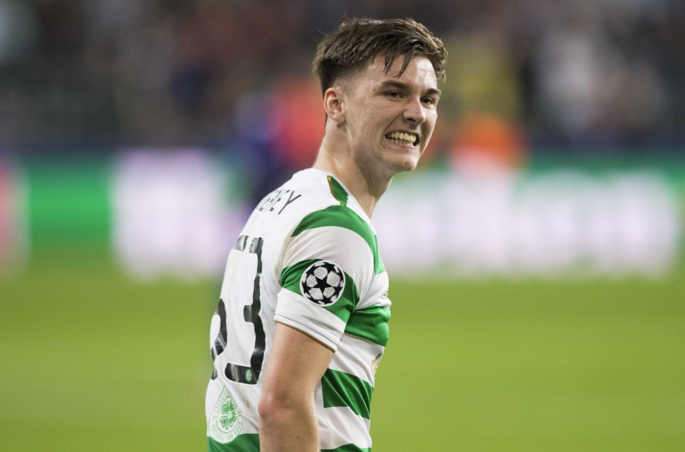 Kieran Tierney points to an old Celtic pal as inspiration for opener against Anderlecht