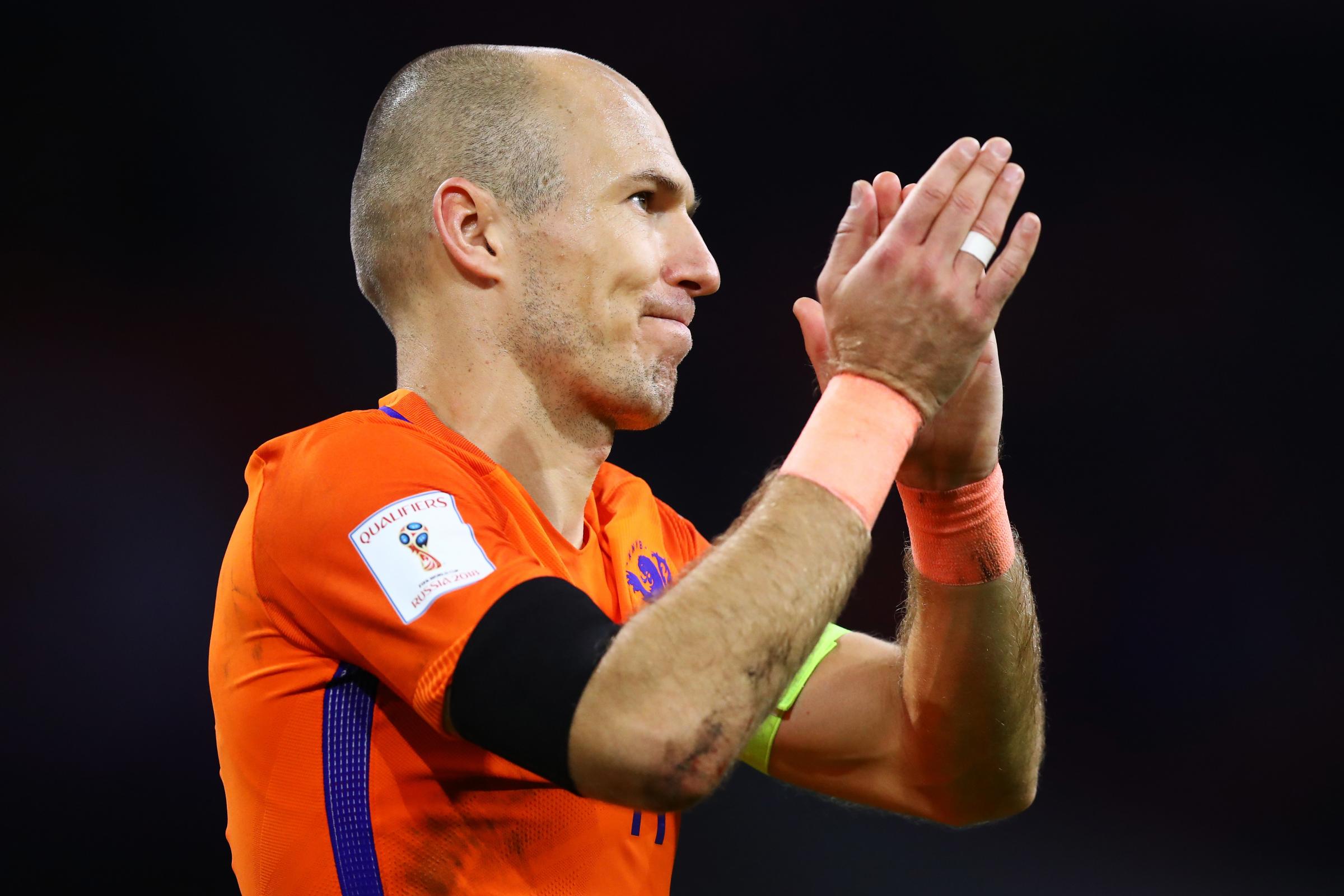 ‘Arjen Robben was my part-time team hero’ says Celtic boss Brendan Rodgers