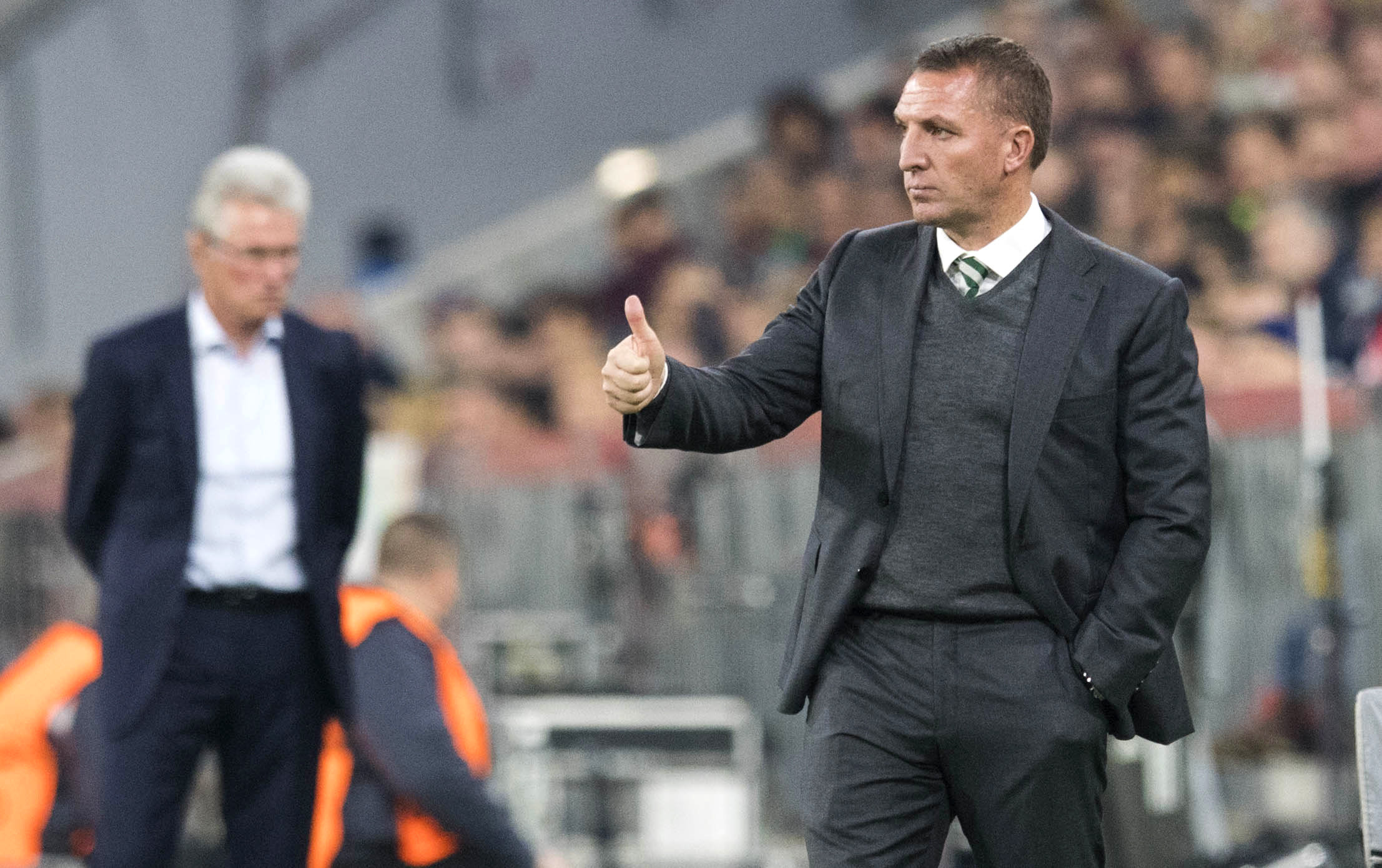 Brendan Rodgers defends tactics after Bayern Munich mauling and insists Celtic can still progress in Europe