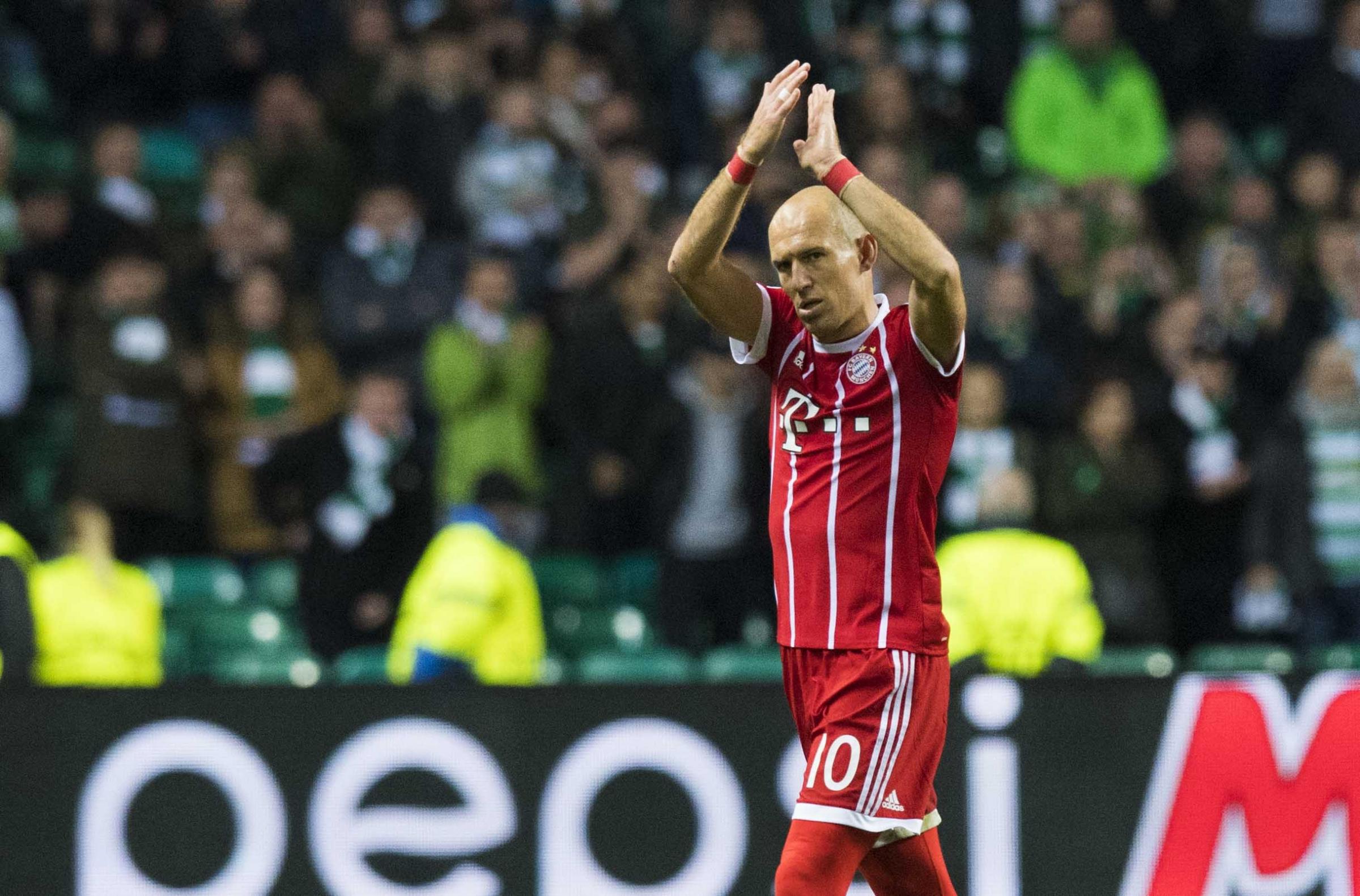 Bayern Munich legend Arjen Robben tips Celtic for Europa League success