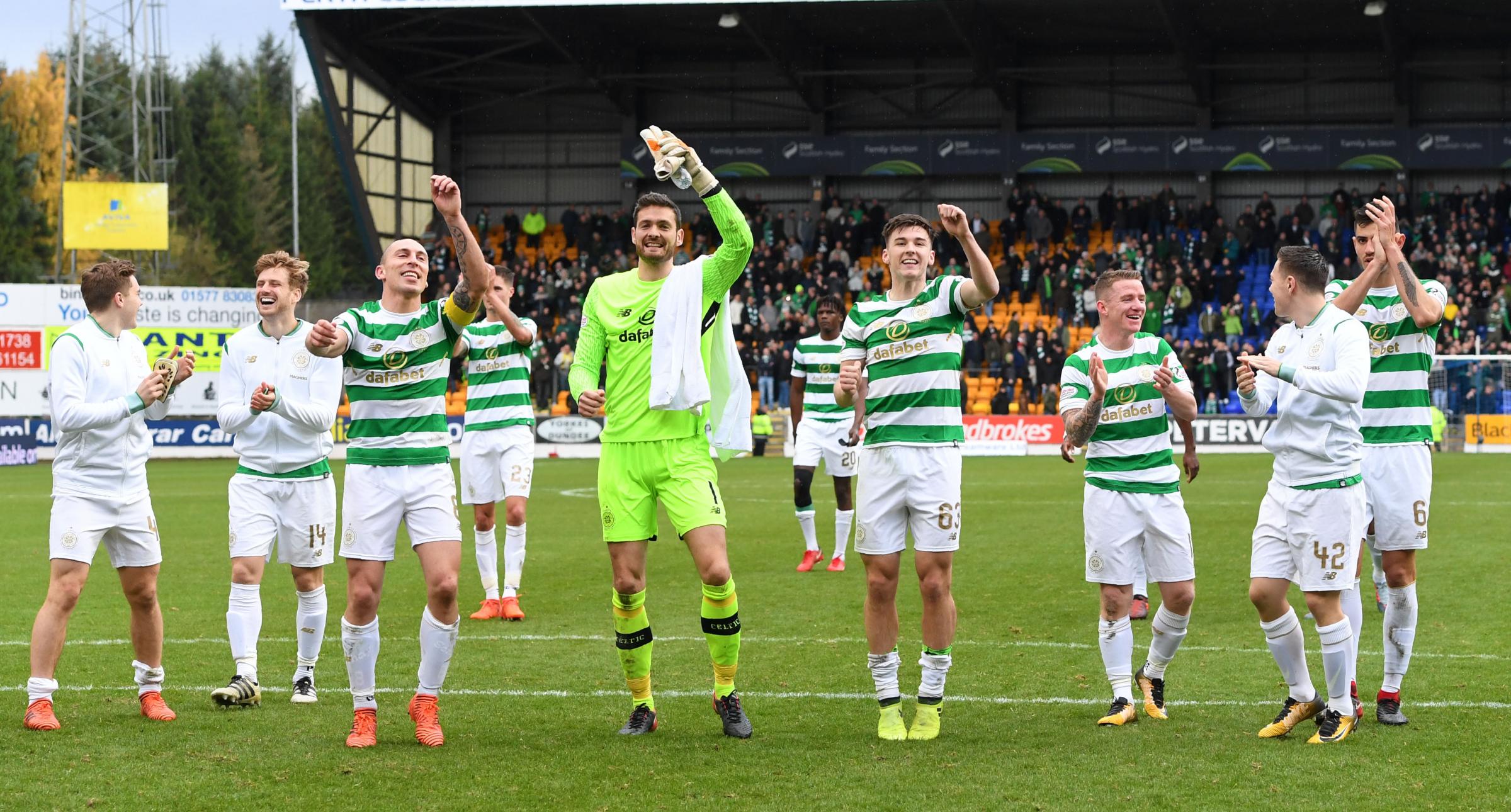 St Johnstone 0 Celtic 4: Hail hail for the History Bhoys