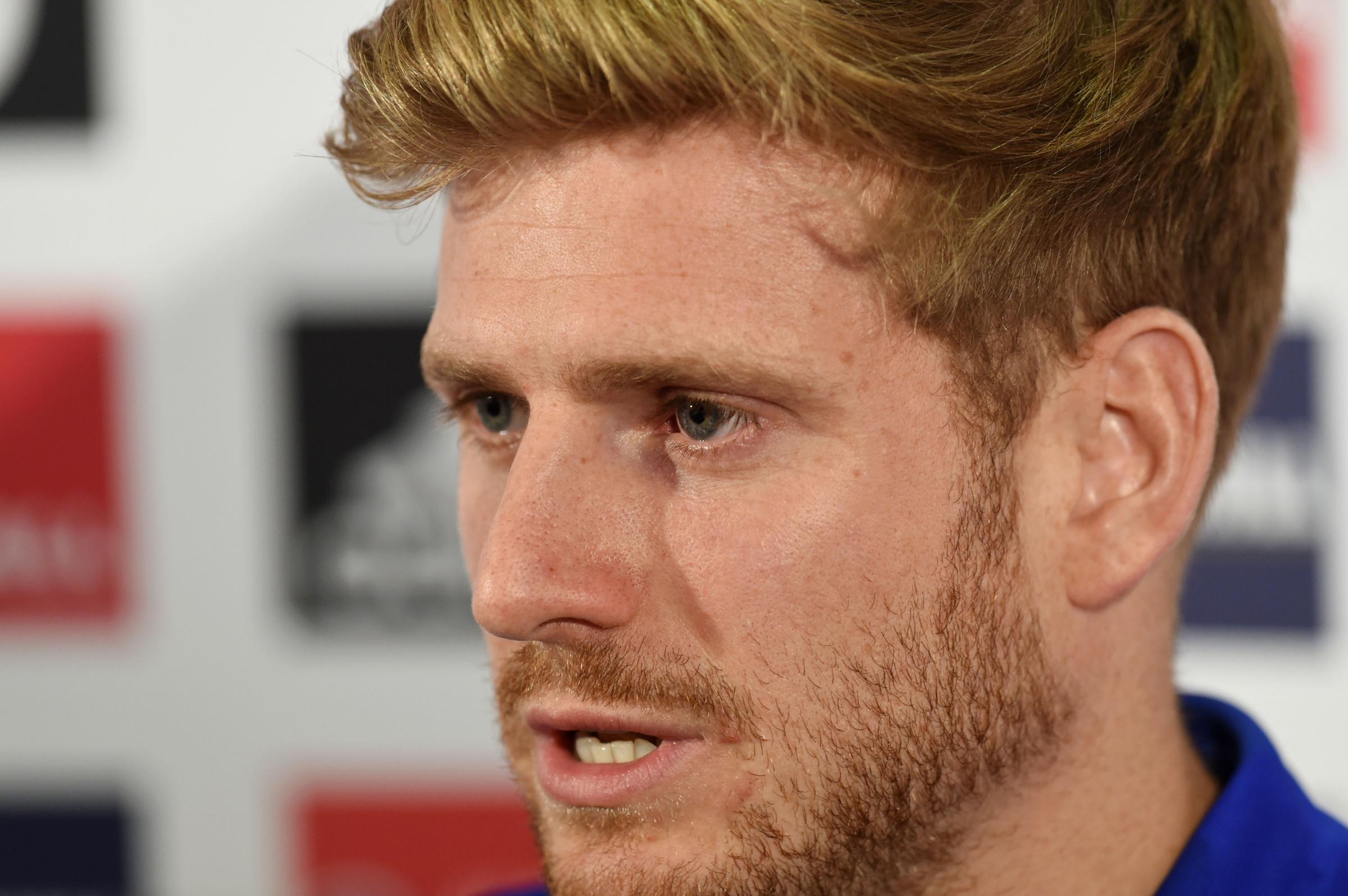 Celtic midfielder Stuart Armstrong leaps to defence of Ryan Christie and Graeme Shinnie