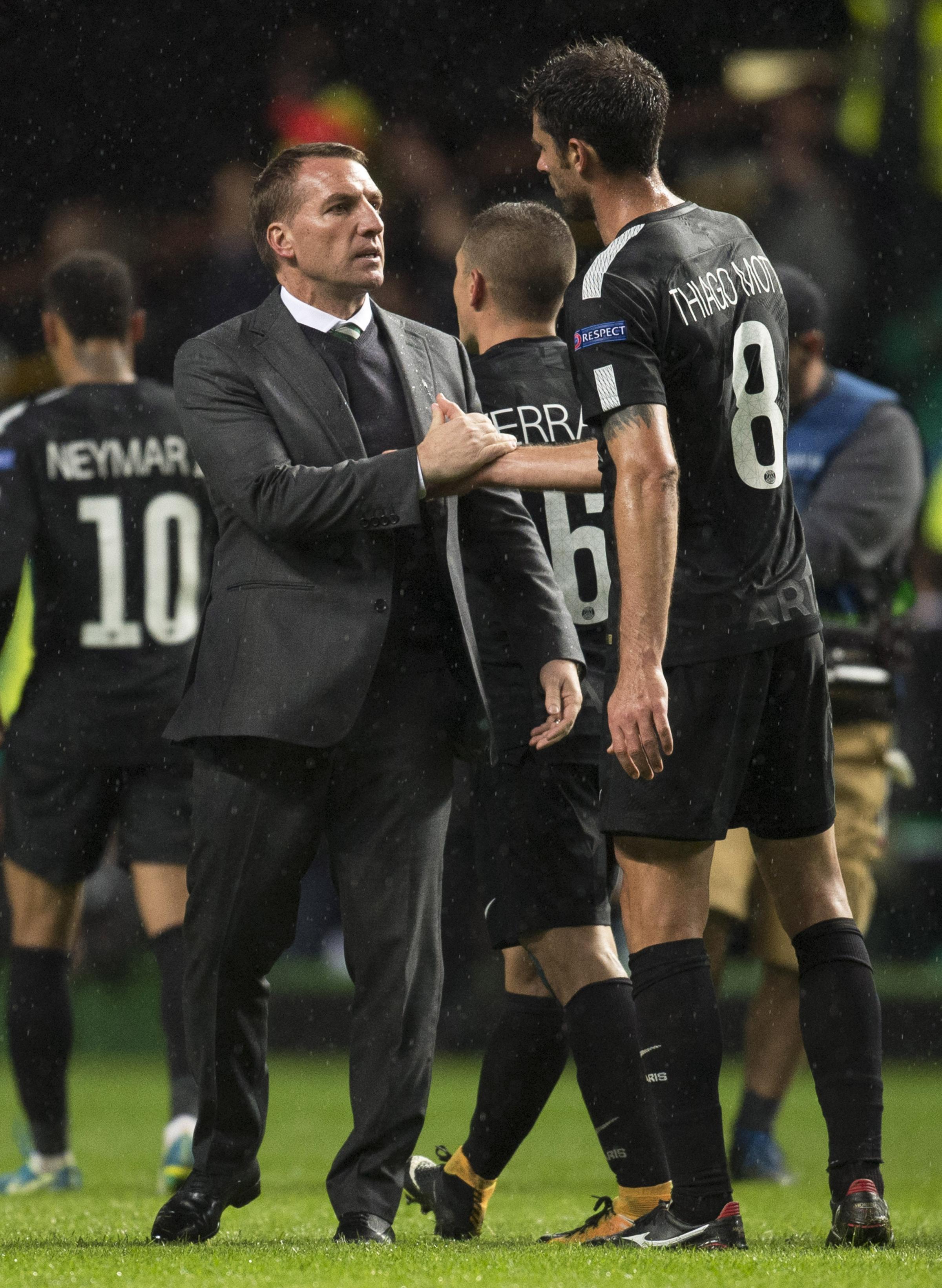 Celtic boost as Thiago Motta set to miss Paris St Germain match with knee injury