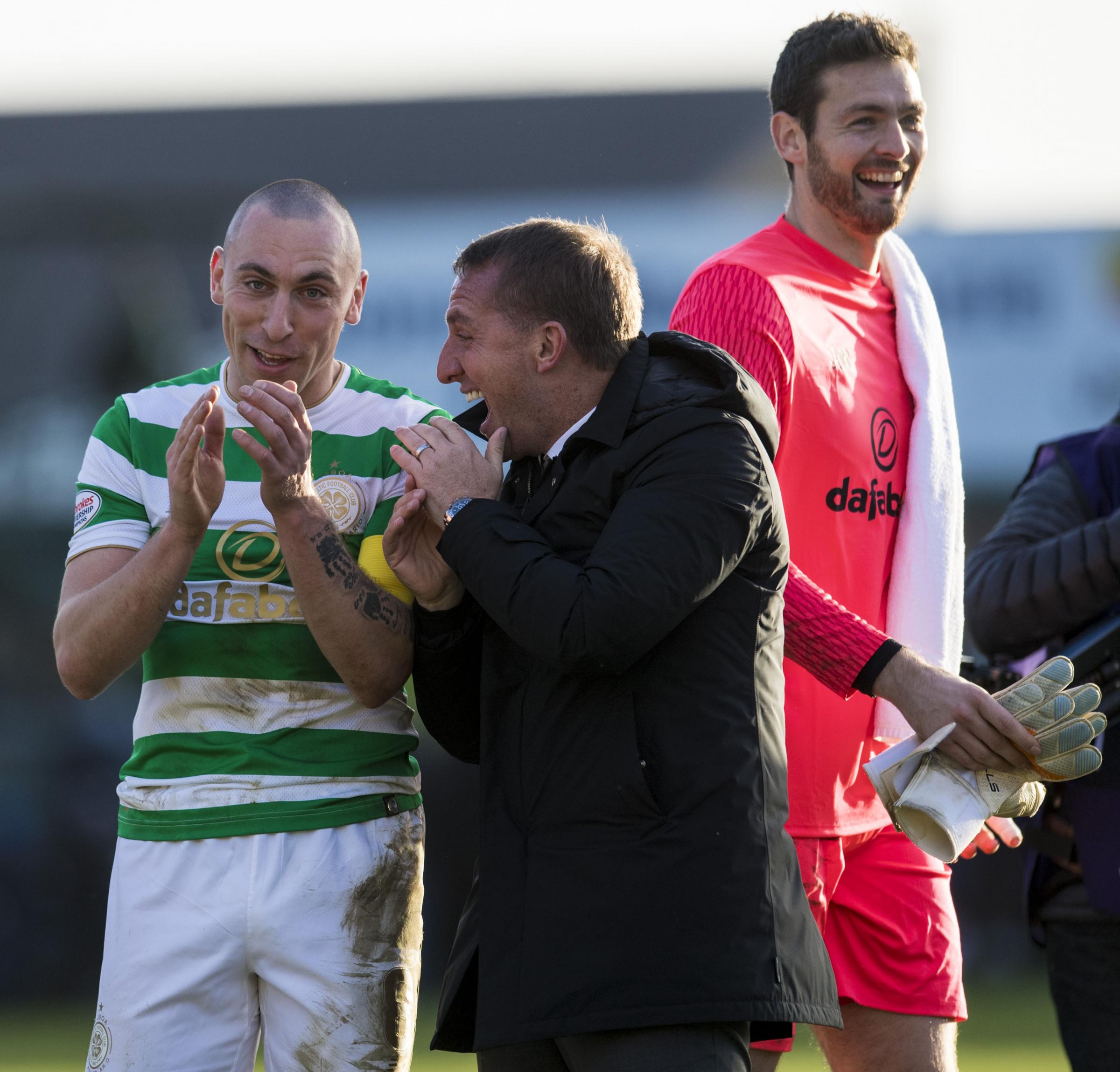 Scott Brown may follow Neil Lennon and manage Celtic one day, says Brendan Rodgers