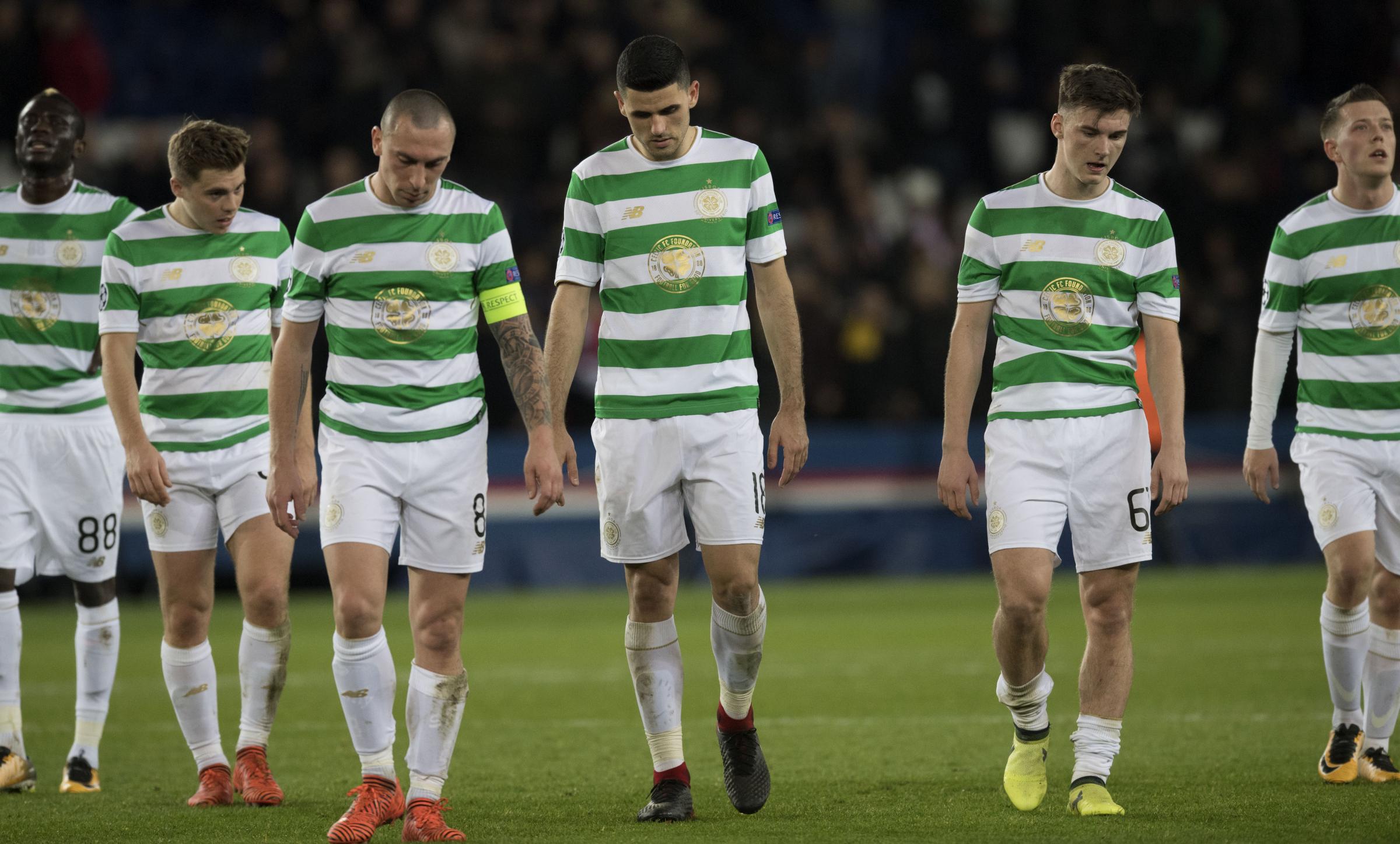 French newspaper hammers Celtic for second time as Dedryck Boyata earns 1/10 rating for PSG drubbing