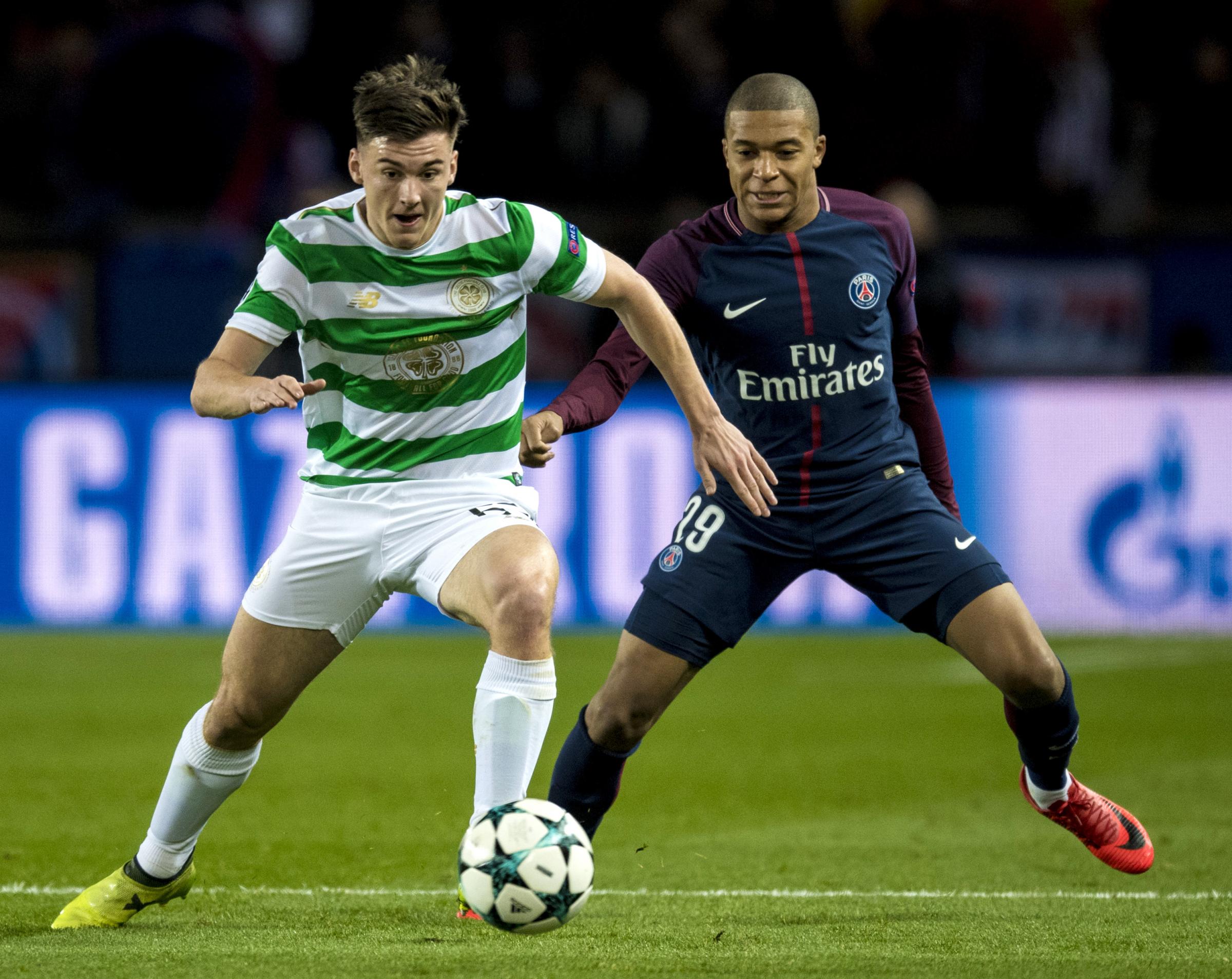 Celtic’s Kieran Tierney can’t believe Motherwell striker Ryan Bowman meant horror tackle