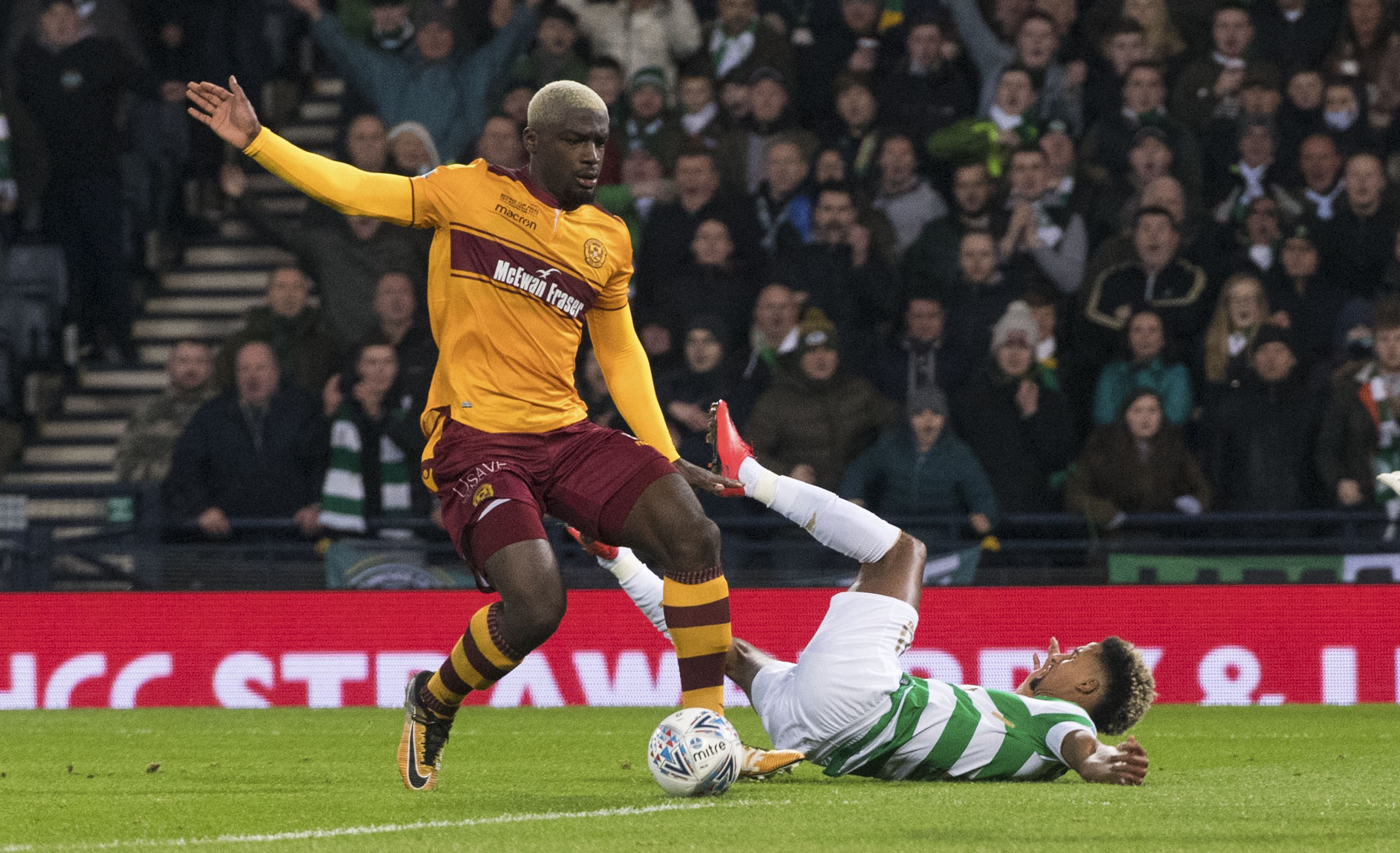 “It leaves a bitter taste”: Former Celtic players accuse Scott Sinclair of diving in Betfred Cup final win