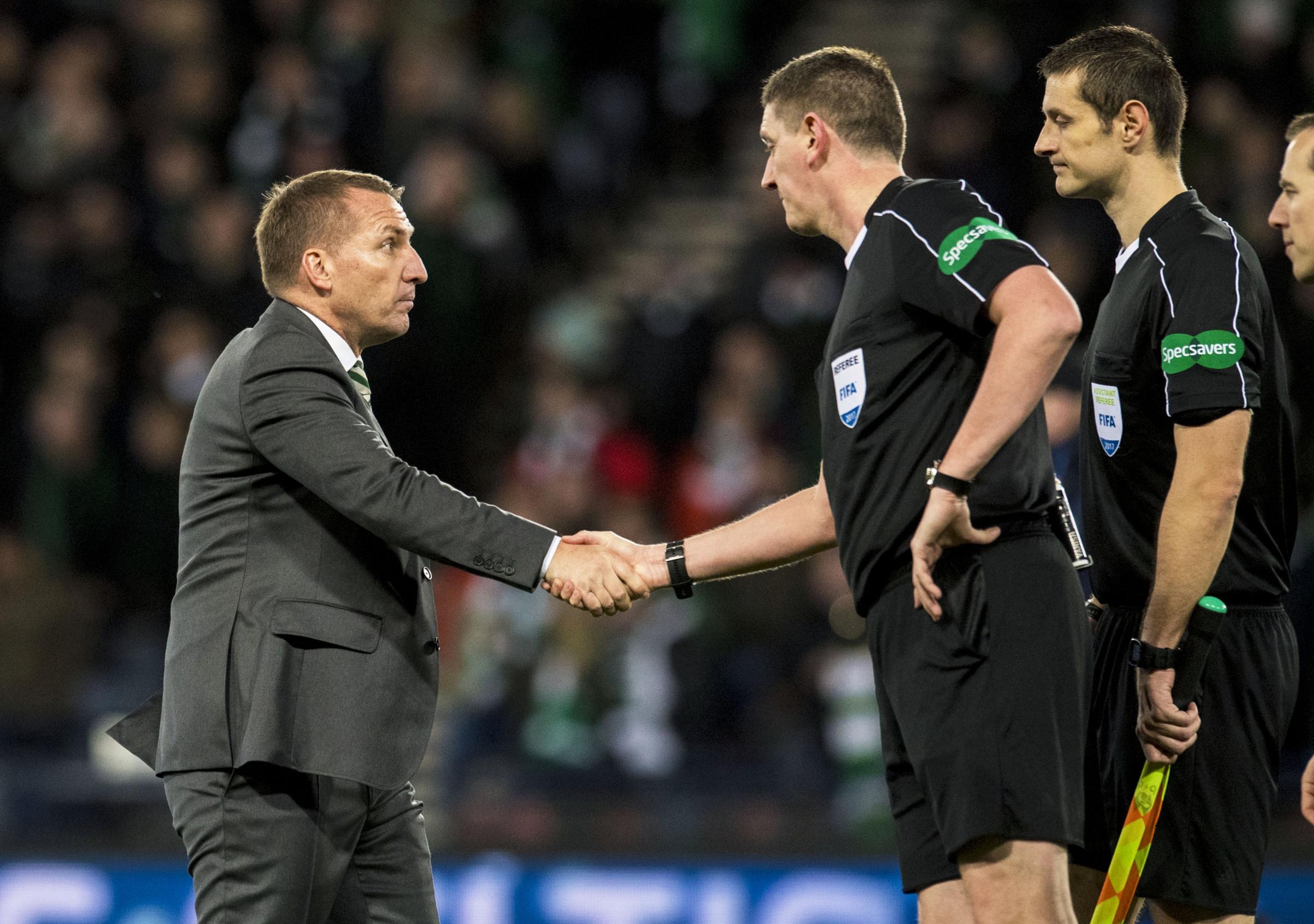 Brendan Rodgers: Cup final referee got penalty decision right – Celtic winger Scott Sinclair WAS pulled back