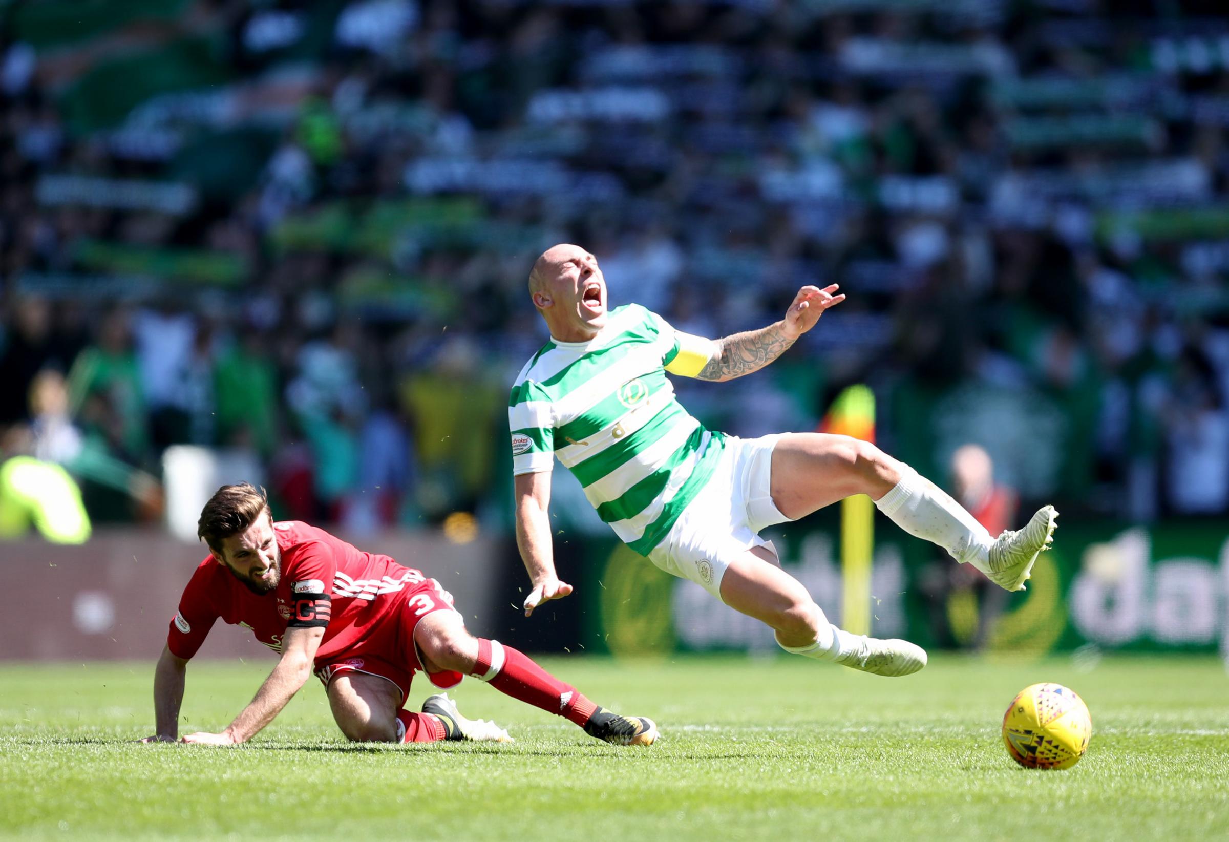 Aberdeen captain Graeme Shinnie hits back at Celtic rival Scott Brown: I’m not a dirty player