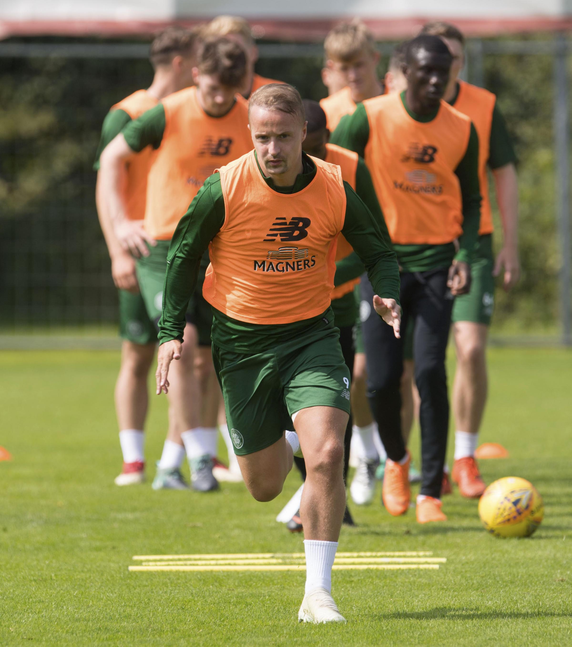 Leigh Griffiths swears he will do all he can to see off the challenge of Moussa Dembele and Odsonne Edouard at Celtic