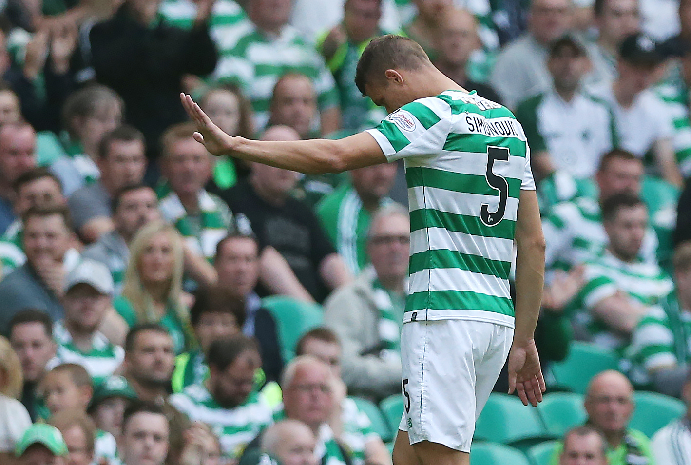 Celtic will consider Jozo Simunovic appeal after UEFA increase suspension to two games