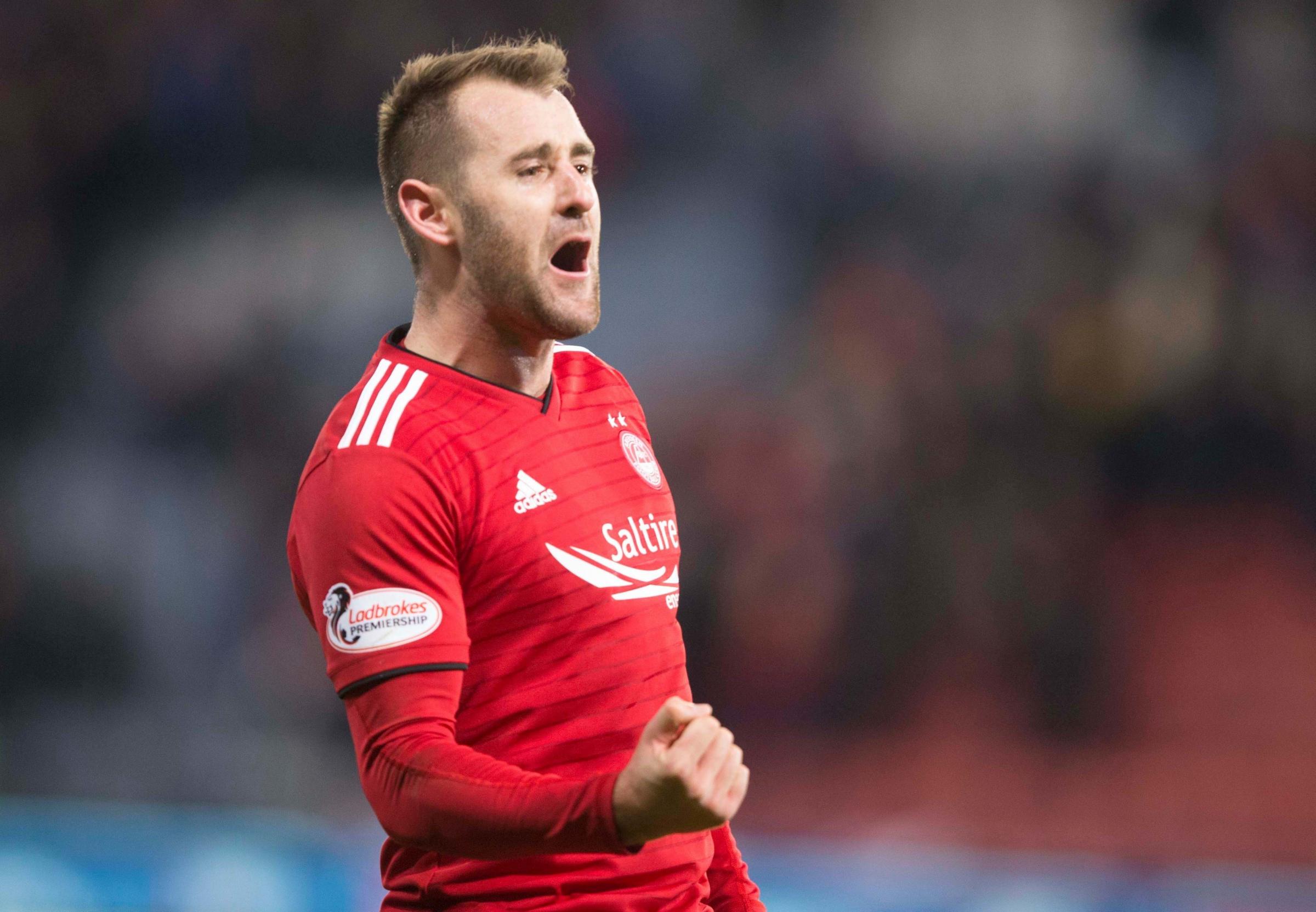 Niall McGinn says Aberdeen have to receive 50/50 split of tickets for Betfred Cup final against Celtic