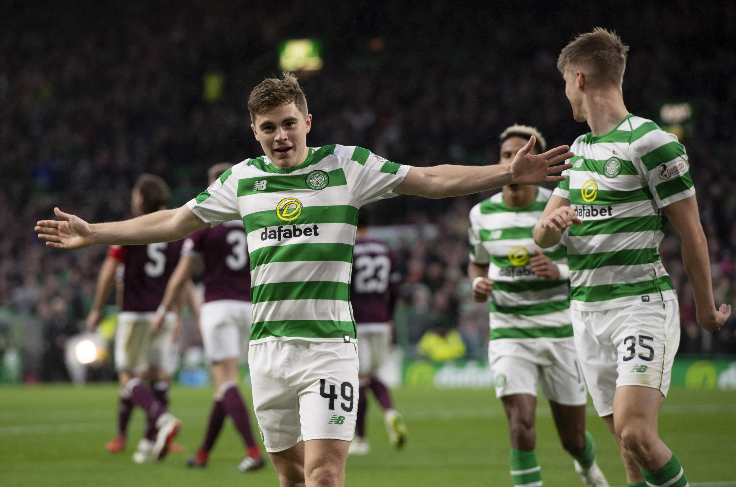 James Forrest: I hated being stuck at home watching on the Leipzig match on the telly. but we still have an opportunity to put it right