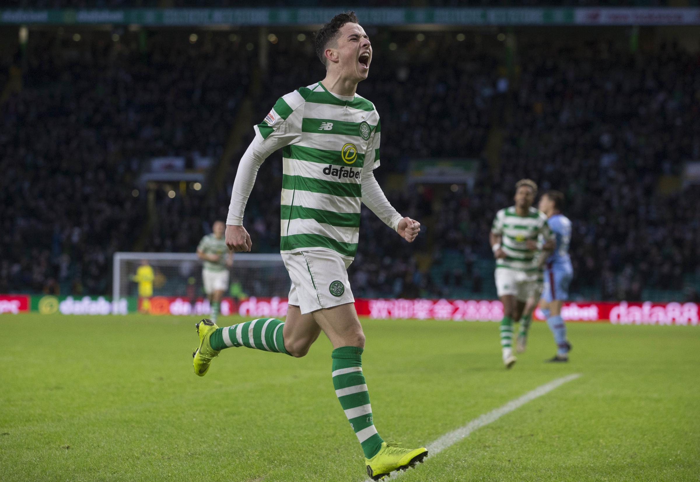 Celtic 3 Dundee 0: Mikey Johnston at the double in routine win for champions