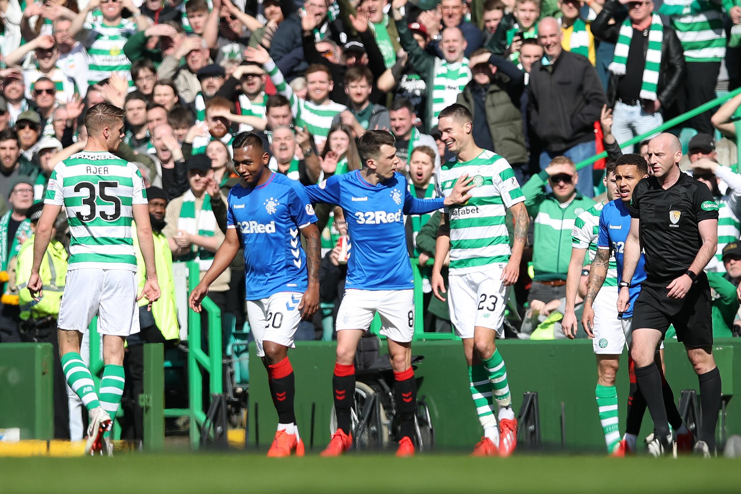 Steven Gerrard can’t defend Alfredo Morelos and promises to offer the striker’s fine to the supporters at Celtic Park