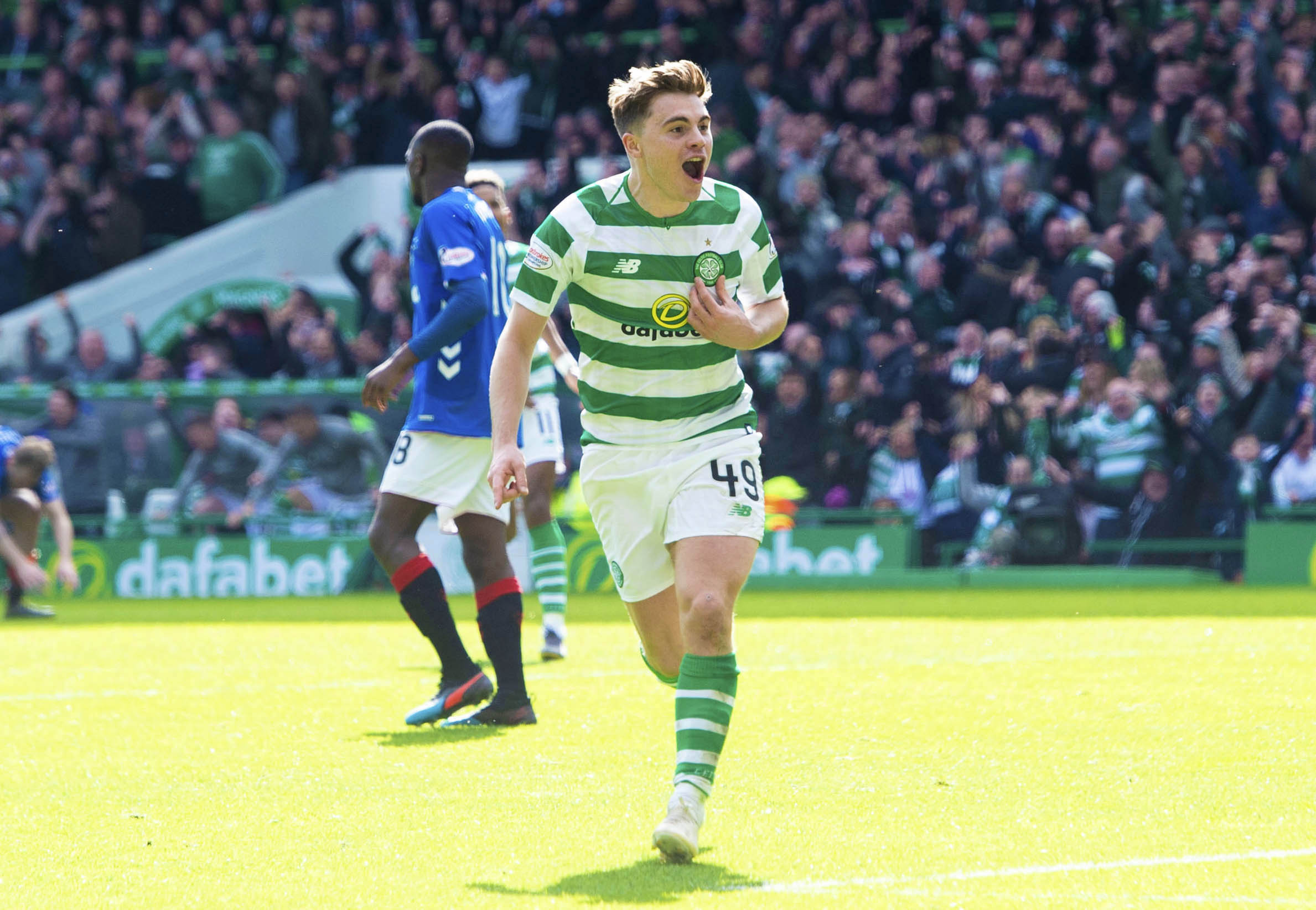 James Forrest: I’ve never played with anyone with so much to him as Scott Brown