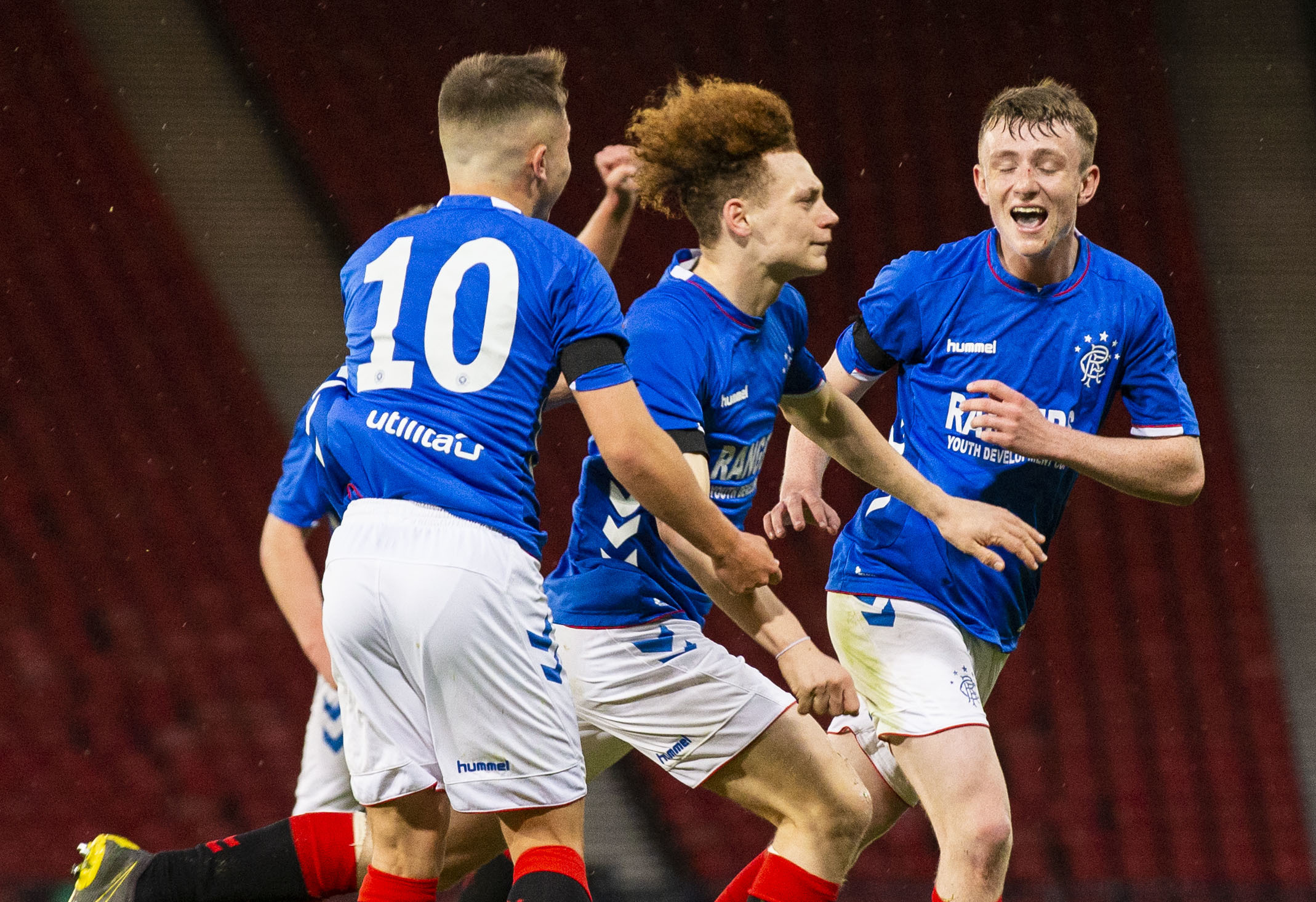 Celtic 2-3 Rangers: Light Blues kids win Scottish Youth Cup at Hampden