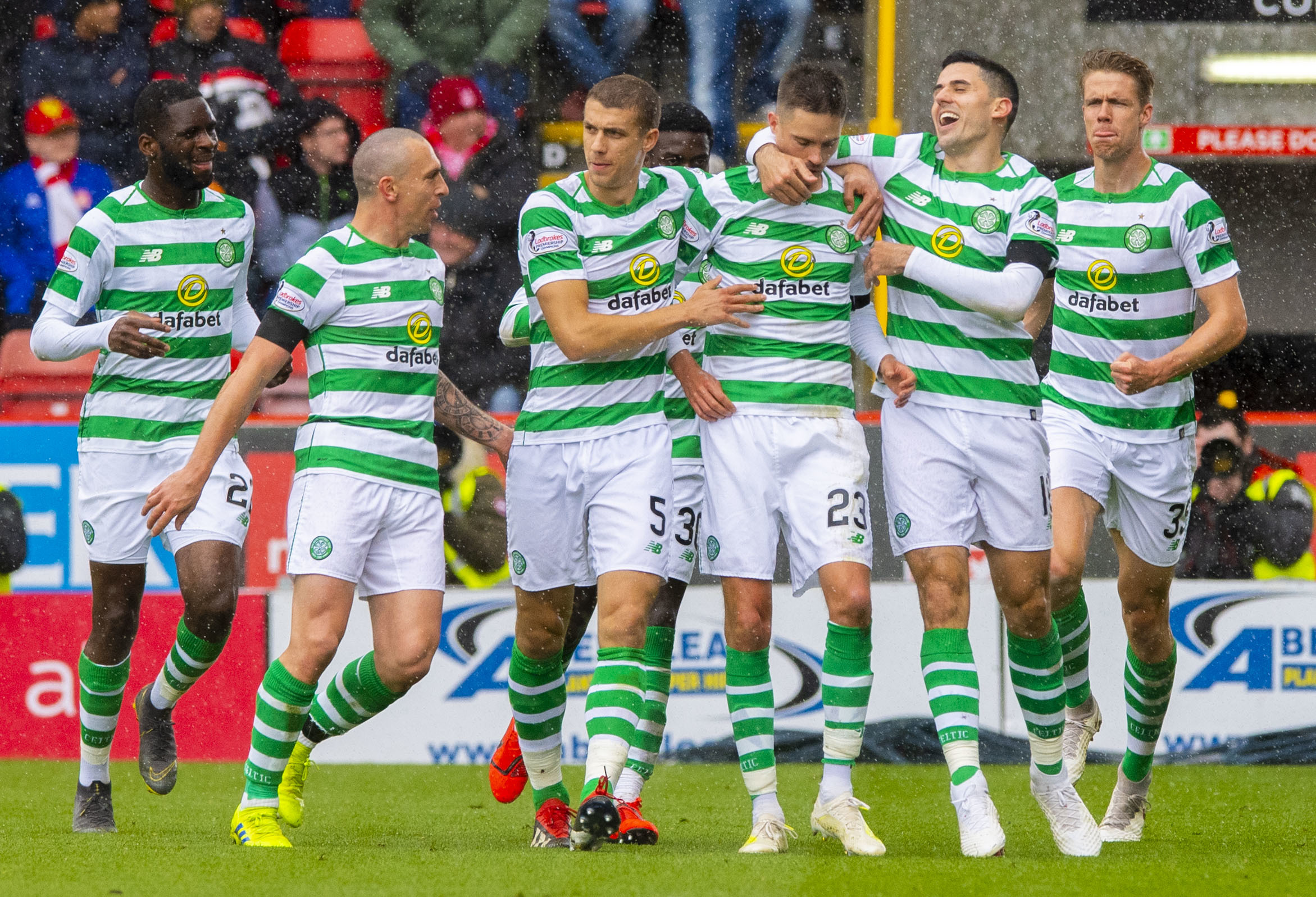 Aberdeen 0 Celtic 3: Championees! Neil Lennon’s men wrap up their eighth consecutive Scottish title