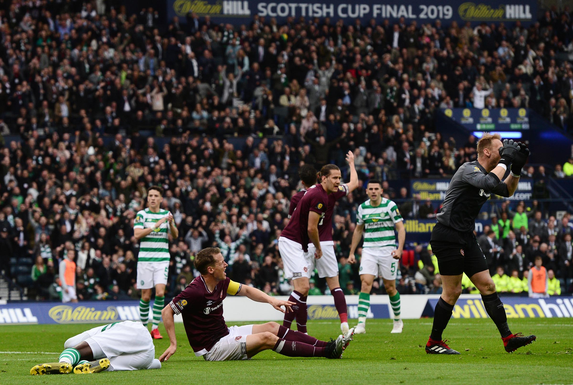 Bobby Zlamal accuses Odsonne Edouard of diving to win Celtic’s crucial penalty in cup final