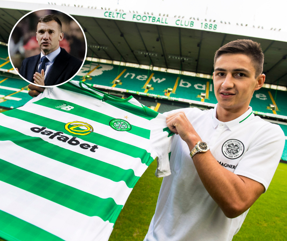 New Celtic star Marian Shved tipped to star for Ukraine by Andriy Shevchenko